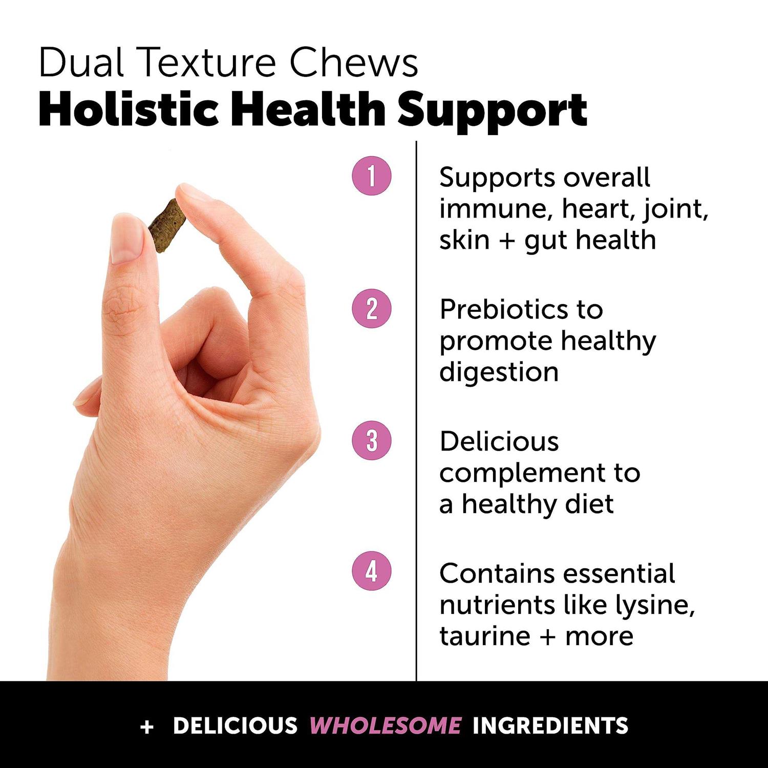 Pet Honesty Multivitamin Supplement Dual Texture Chews for Cats - Nail Gallerys