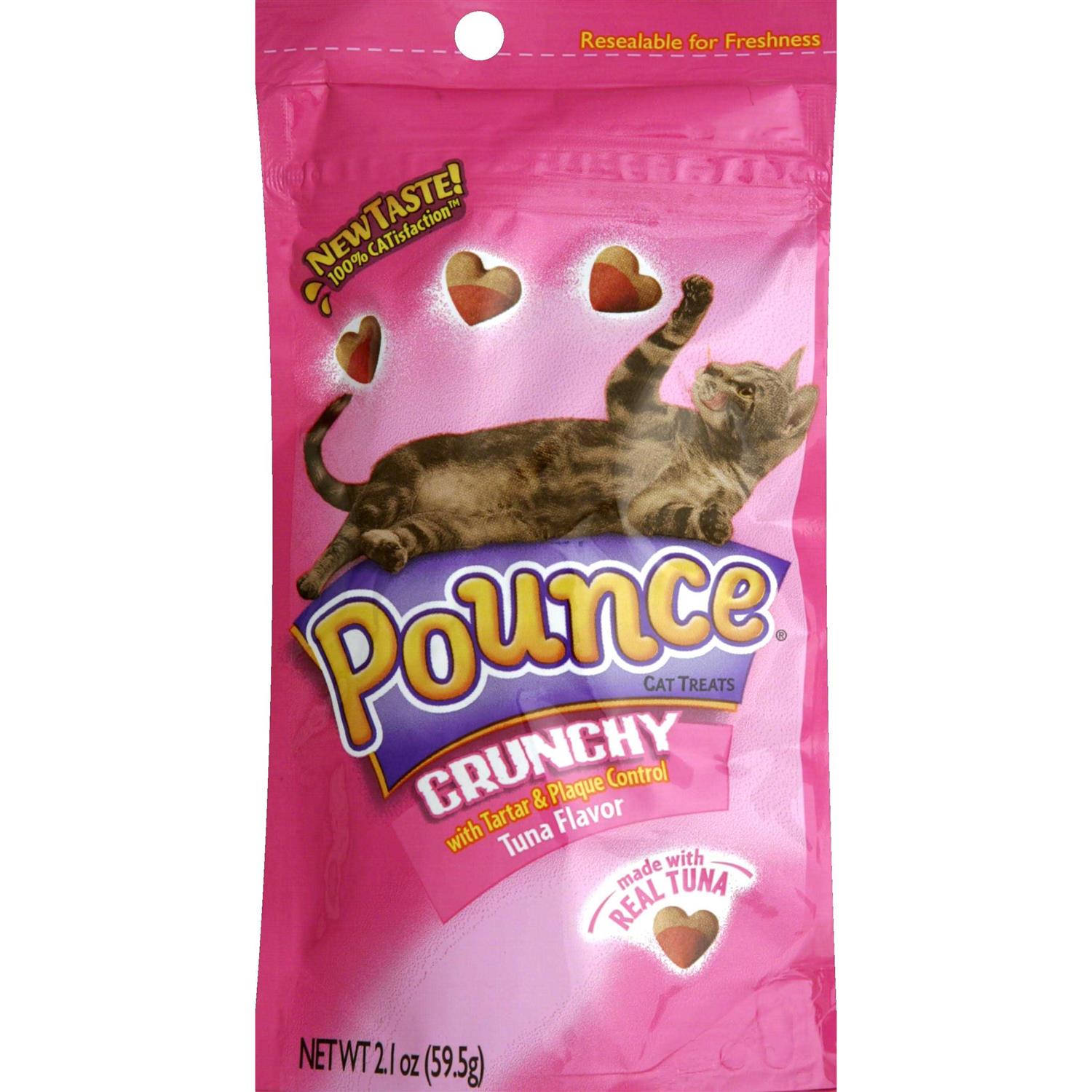 Pounce Tartar Control Crunchy Tuna Flavor Cat Treats - Nail Gallerys