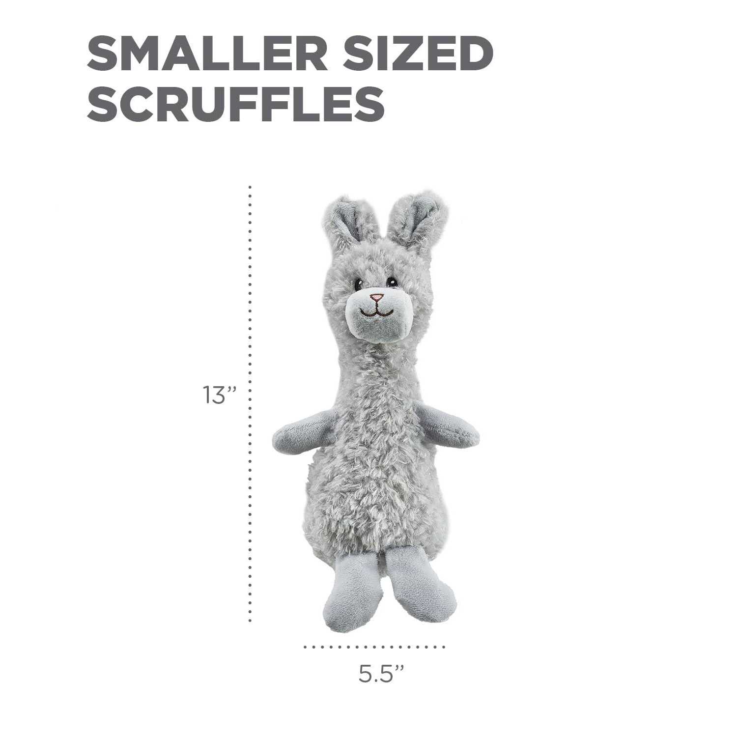 Charming Pet Scruffles Bunny Dog Toy - Nail Gallerys