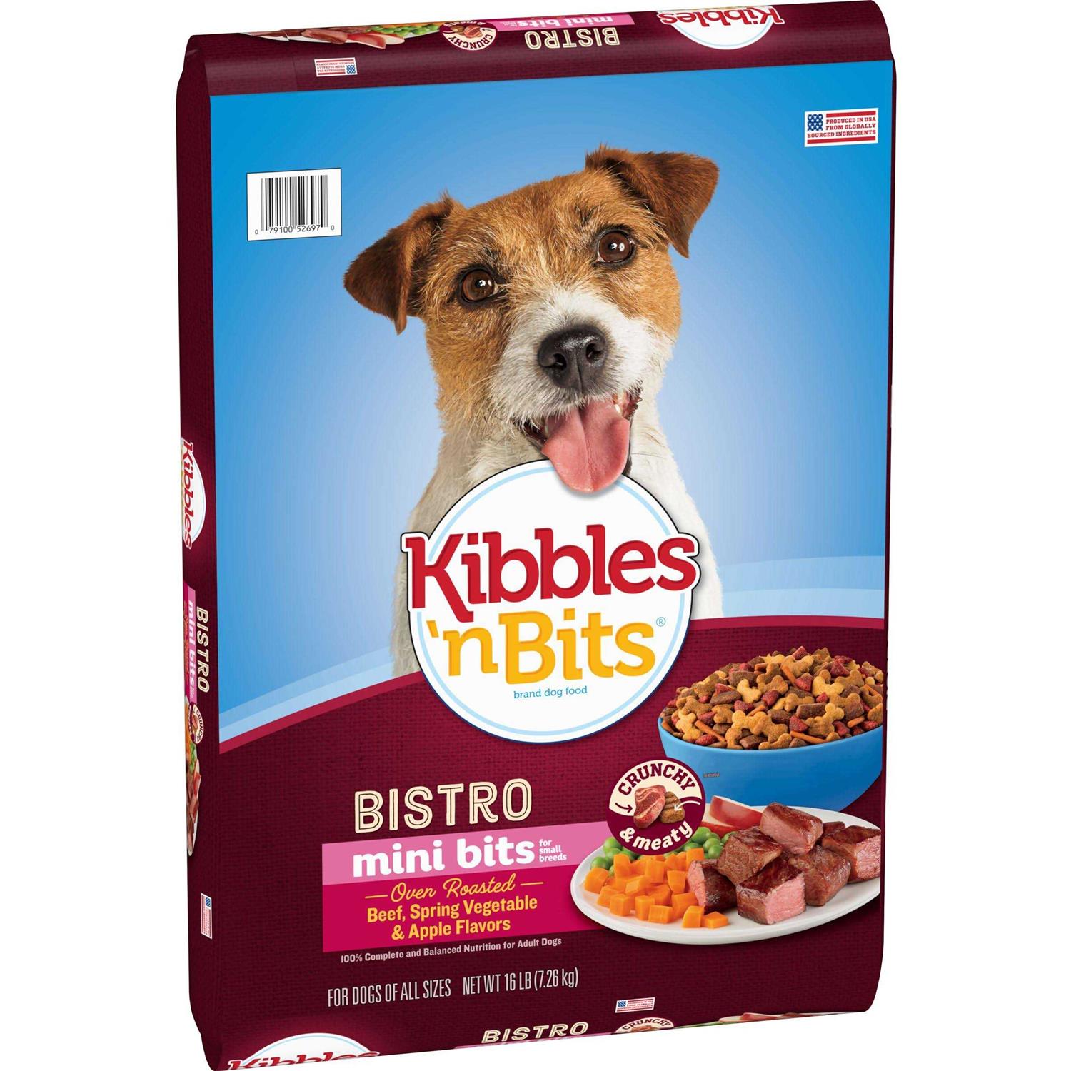 Kibbles n Bits Mini Bits Beef Chicken Dog Food - Nail Gallerys