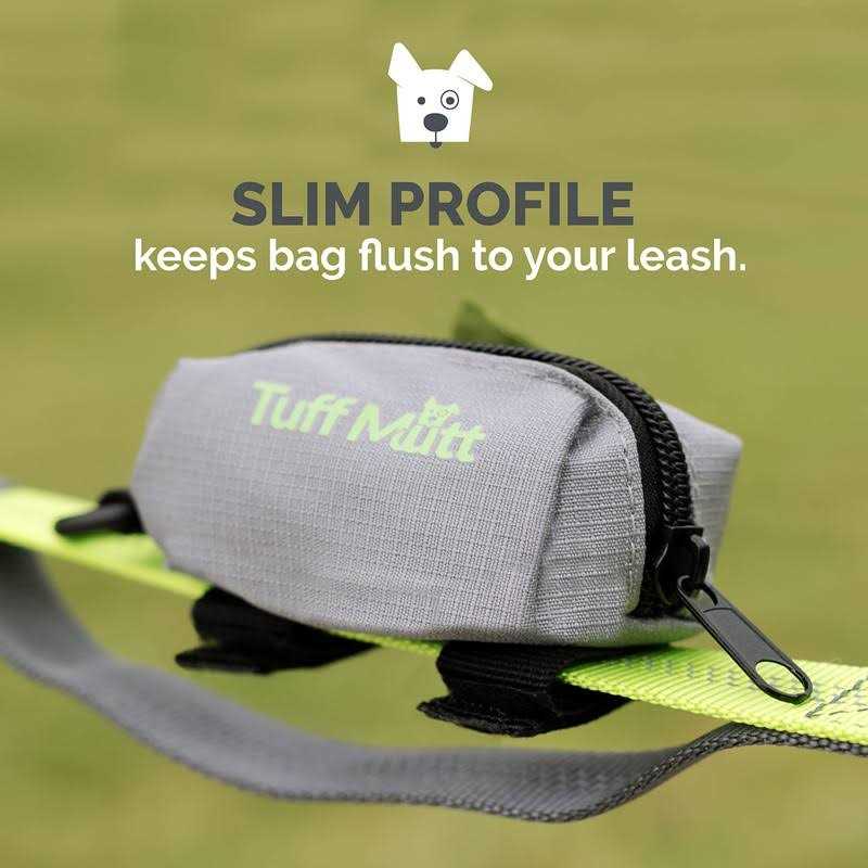 Tuff Mutt Leash Attachment Poop Bag Holder - Nail Gallerys