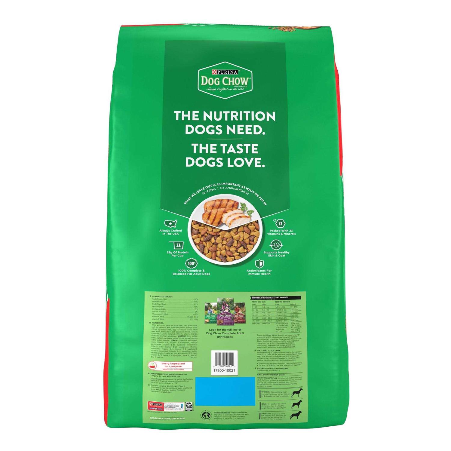 Purina Dog Chow Chicken Adult Complete Dry Dog Food - Nail Gallerys