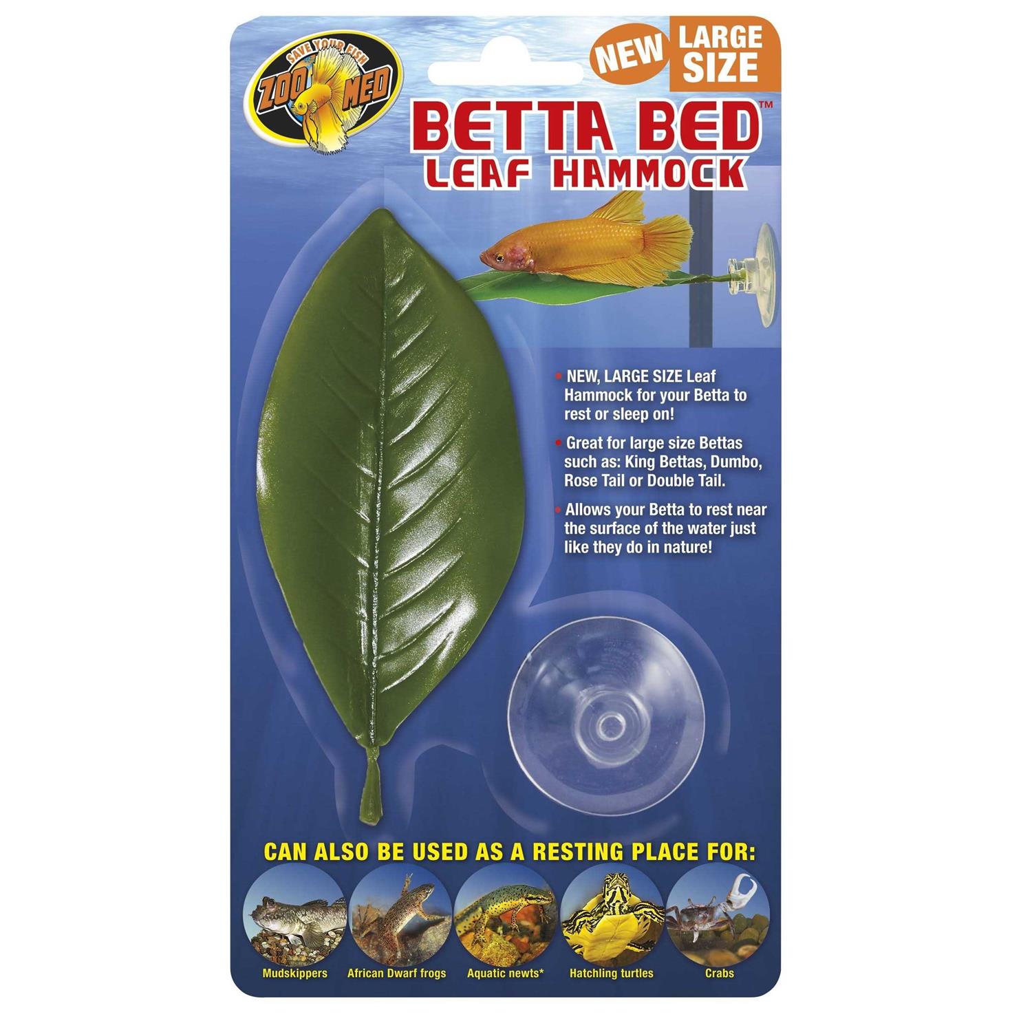 Zoo Med Betta Bed Leaf Hammock - Nail Gallerys