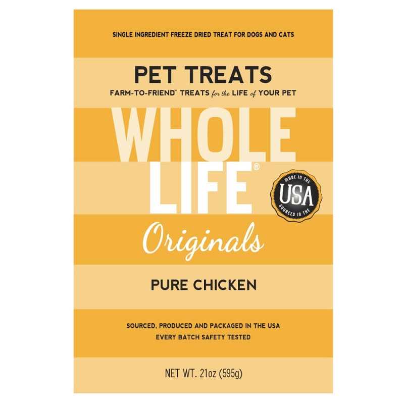 Whole Life Pet Just One Ingredient Freeze-Dried Chicken Dog Treats - Nail Gallerys