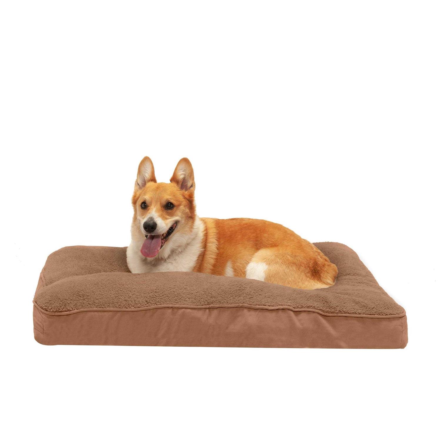 FurHaven Deluxe Suede Pet Bed - Nail Gallerys