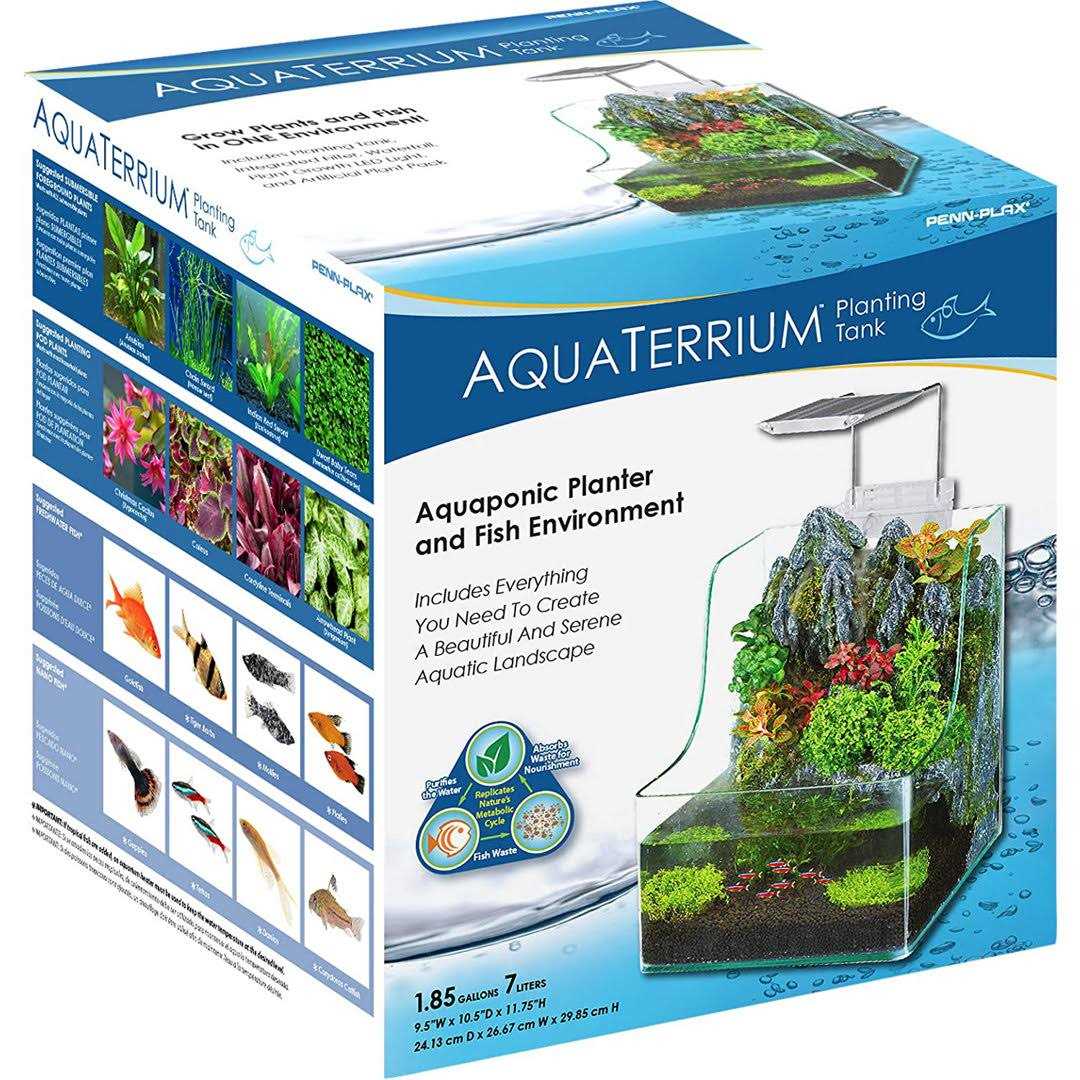 Penn-Plax AquaTerrium Planting Tank - Nail Gallerys