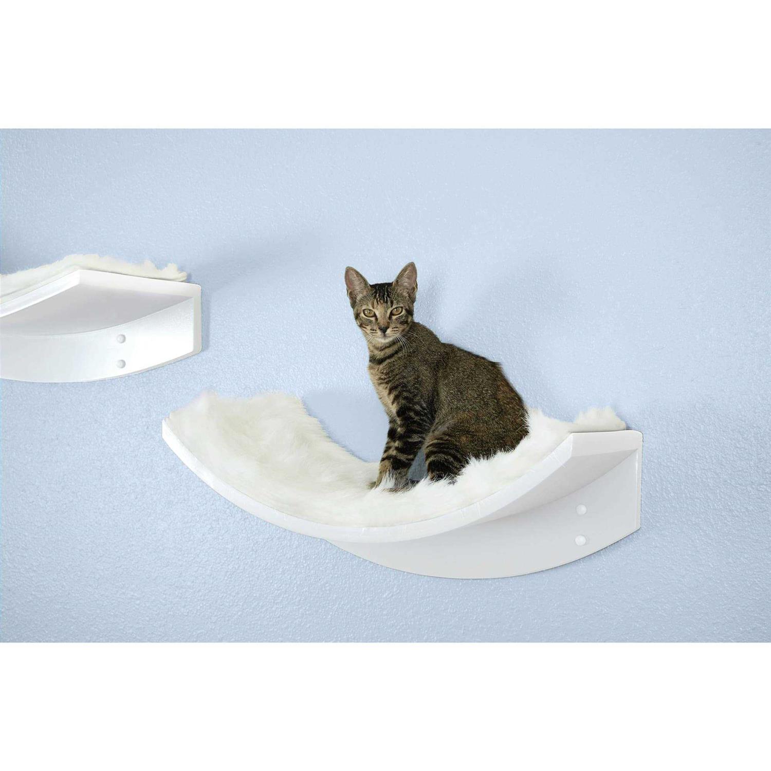The Refined Feline Lotus Leaf Cat Shelf - Nail Gallerys