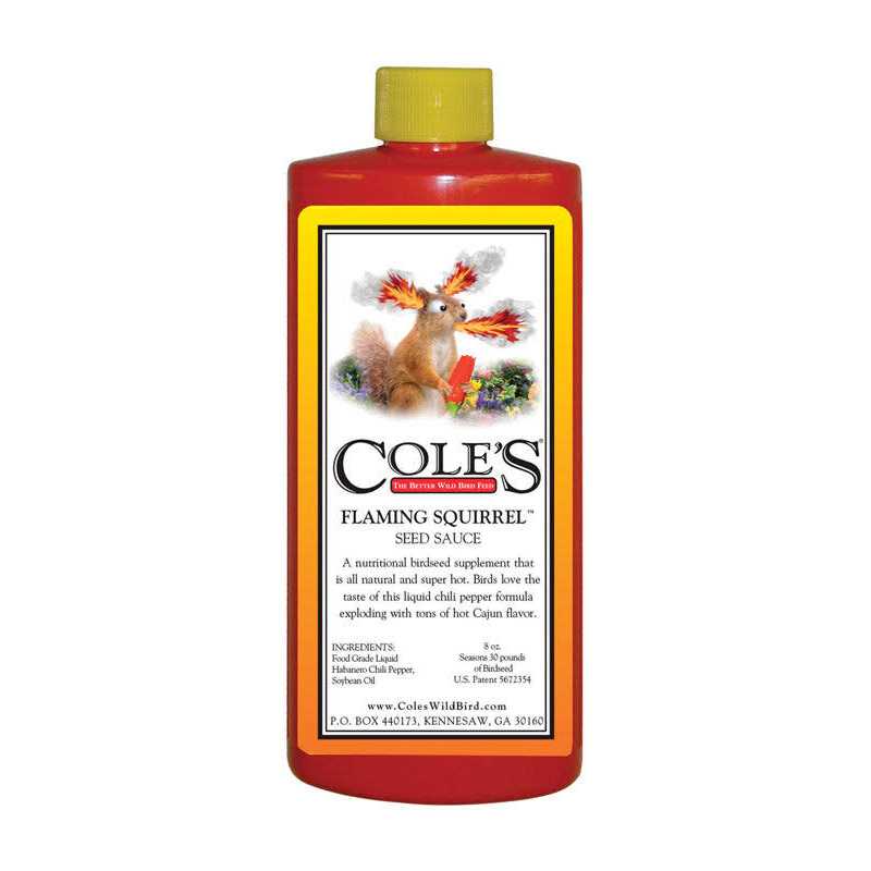 Cole’s Wild Bird Products Fs08 Flaming Squirrel Seed Sauce - Nail Gallerys