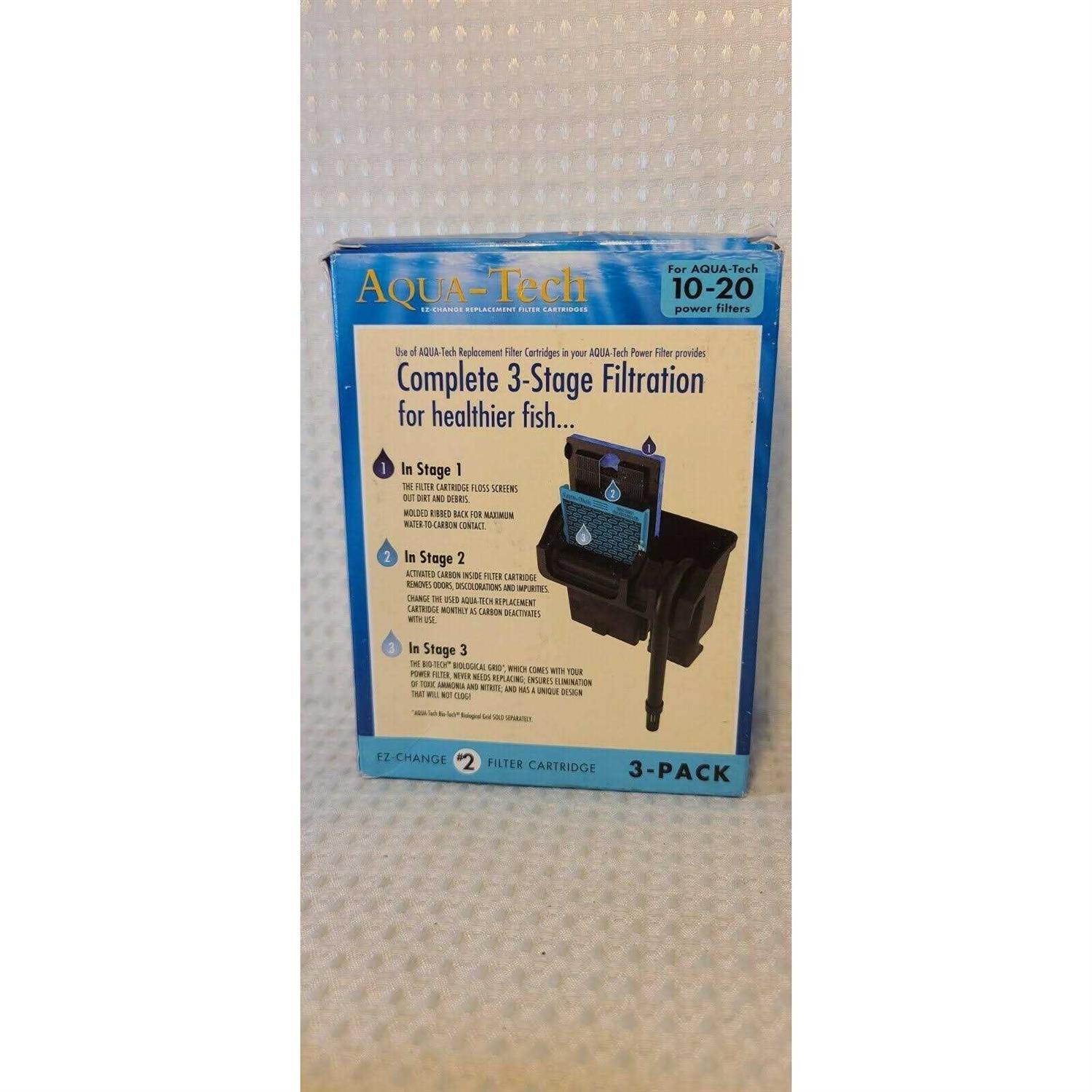 Aqua-Tech EZ-Change Aquarium Filter Cartridge for 10-20G Filters - Nail Gallerys