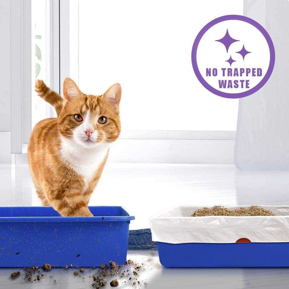 Alfapet cat Litter Box Liners Extra Heavy Duty 2 mil Thick Plastic - Nail Gallerys