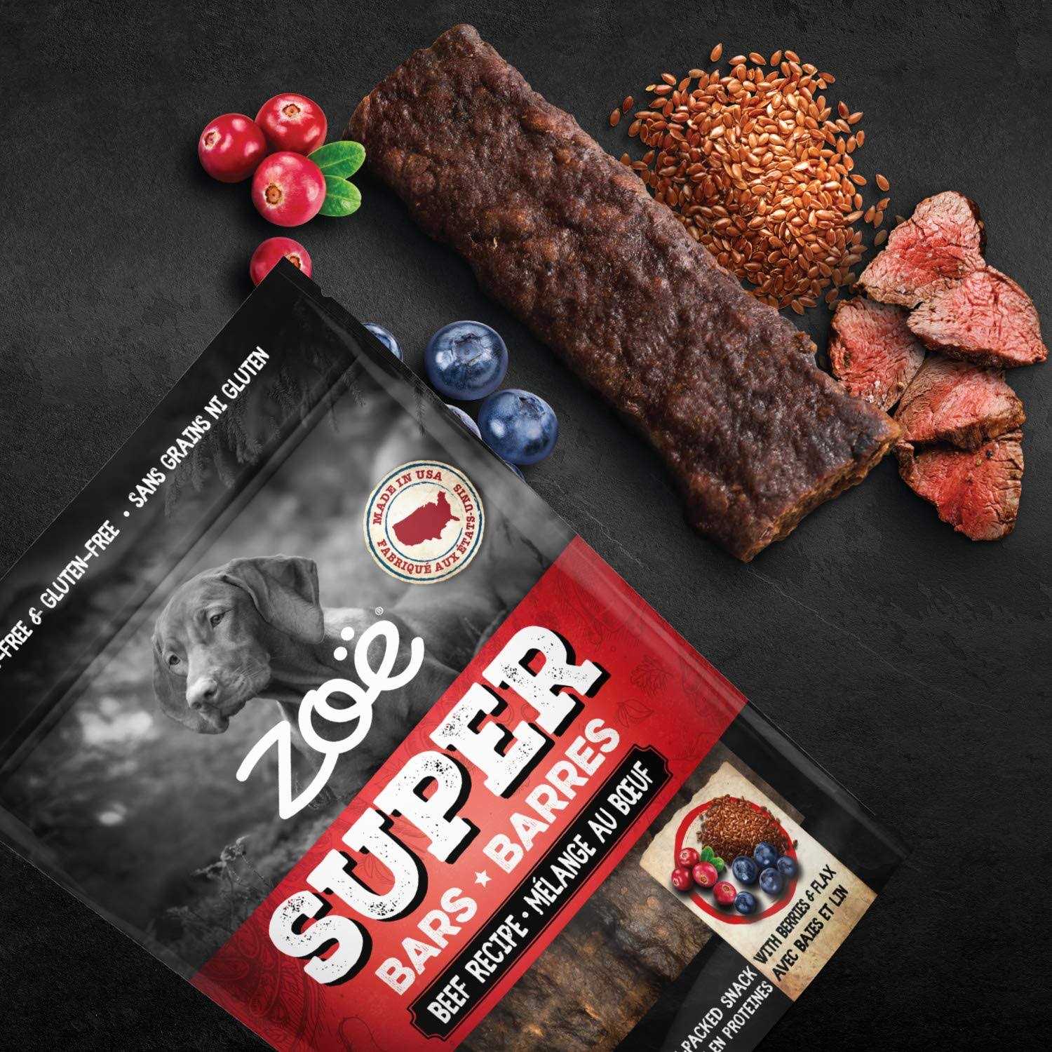 Zoe Beef Recipe Super Bars Dog Treats - Nail Gallerys