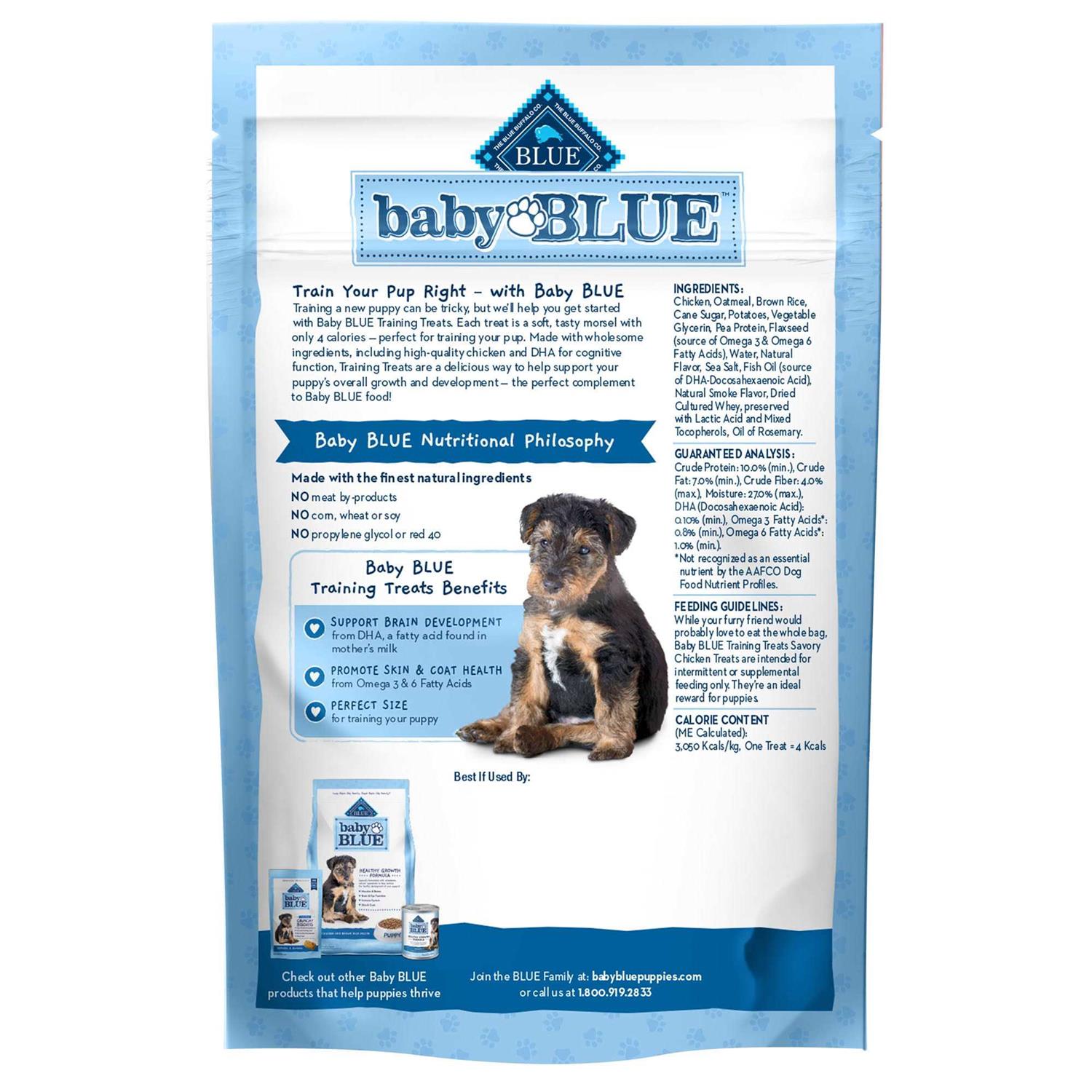 Blue Buffalo Baby Blue Training Treats Natural Puppy Soft Dog Treats - Nail Gallerys