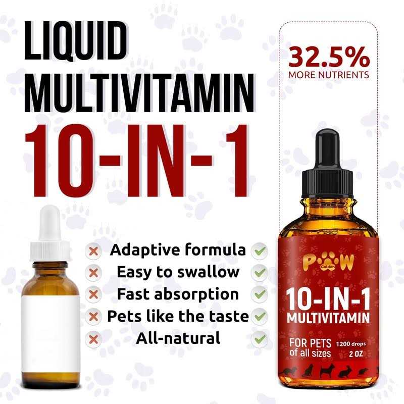 10 In 1 Cat & Dog Multivitamin Hip & Joint Vitamins for Dogs Vitamins c D B1-12 - Nail Gallerys