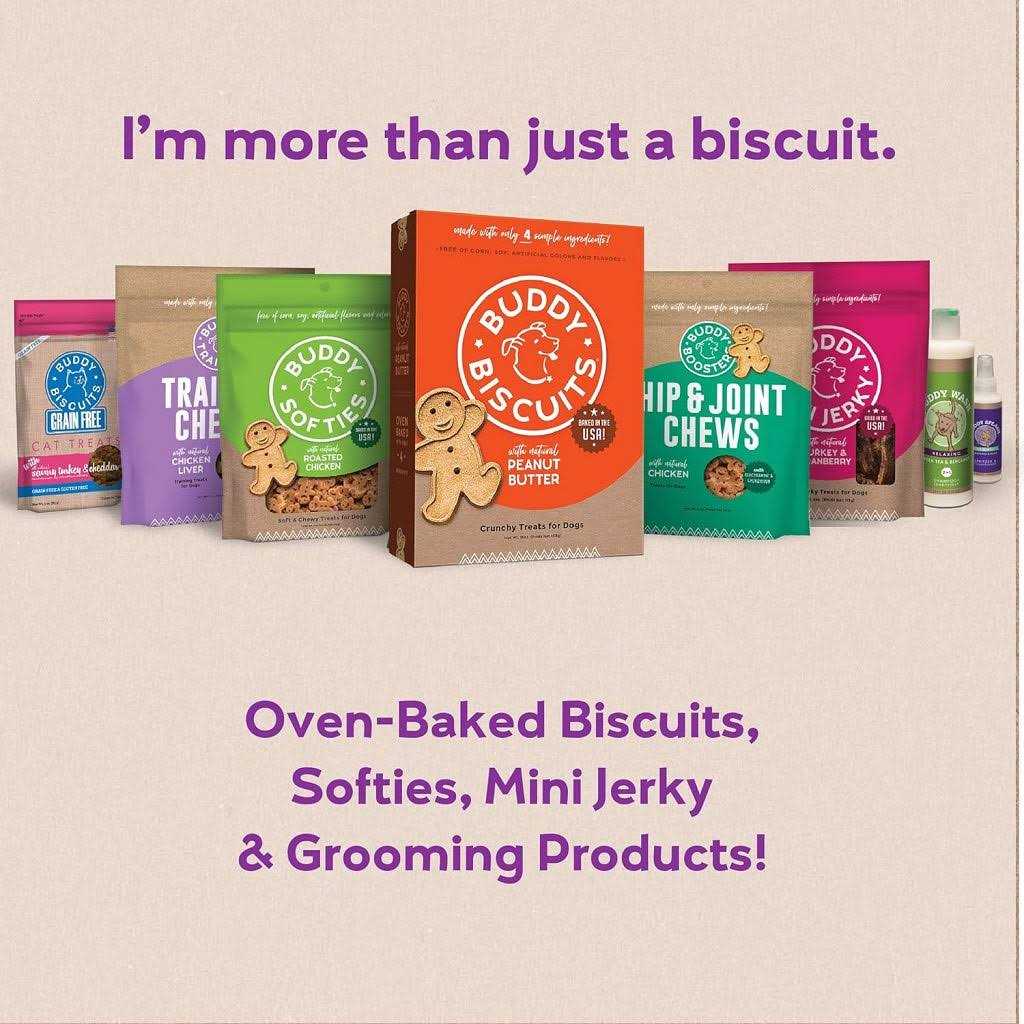 Buddy Biscuits Crunchy Assorted Flavors Dog Treats - Nail Gallerys