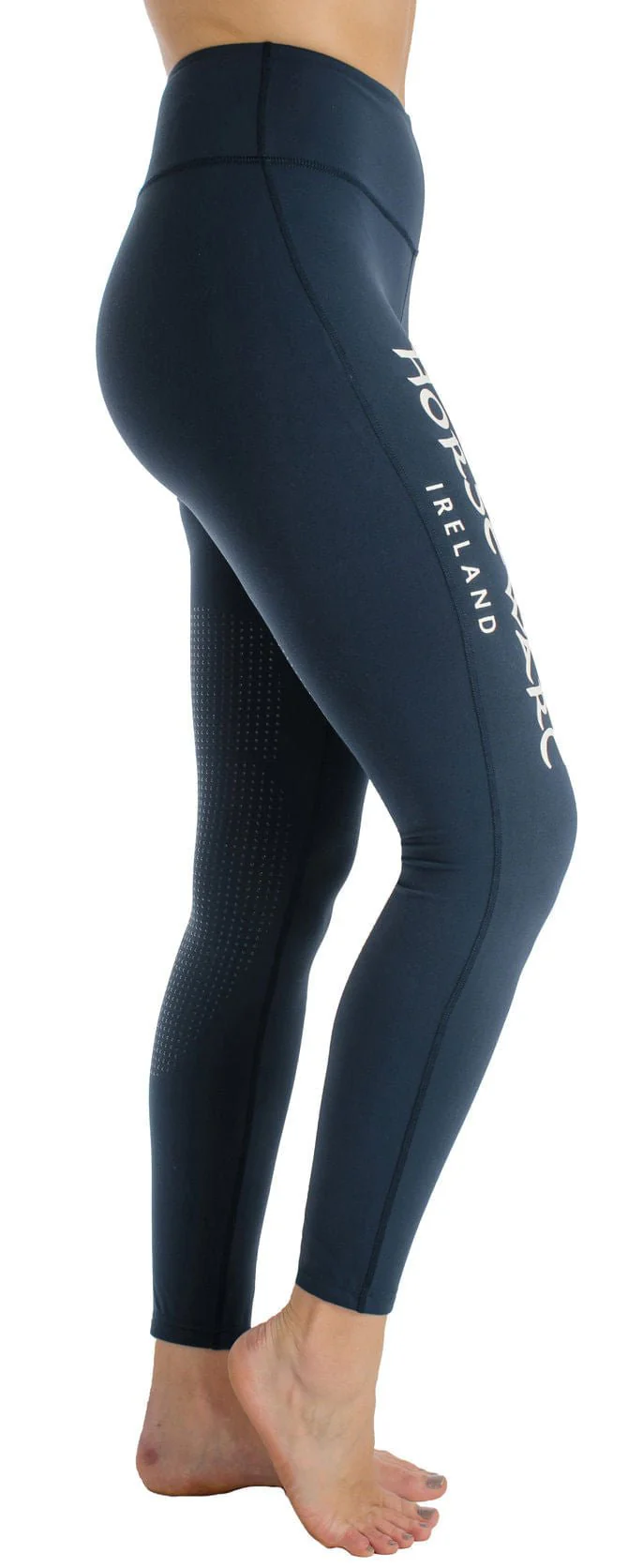 Horseware Ireland Signature Riding Tights, Navy - Nail Gallerys