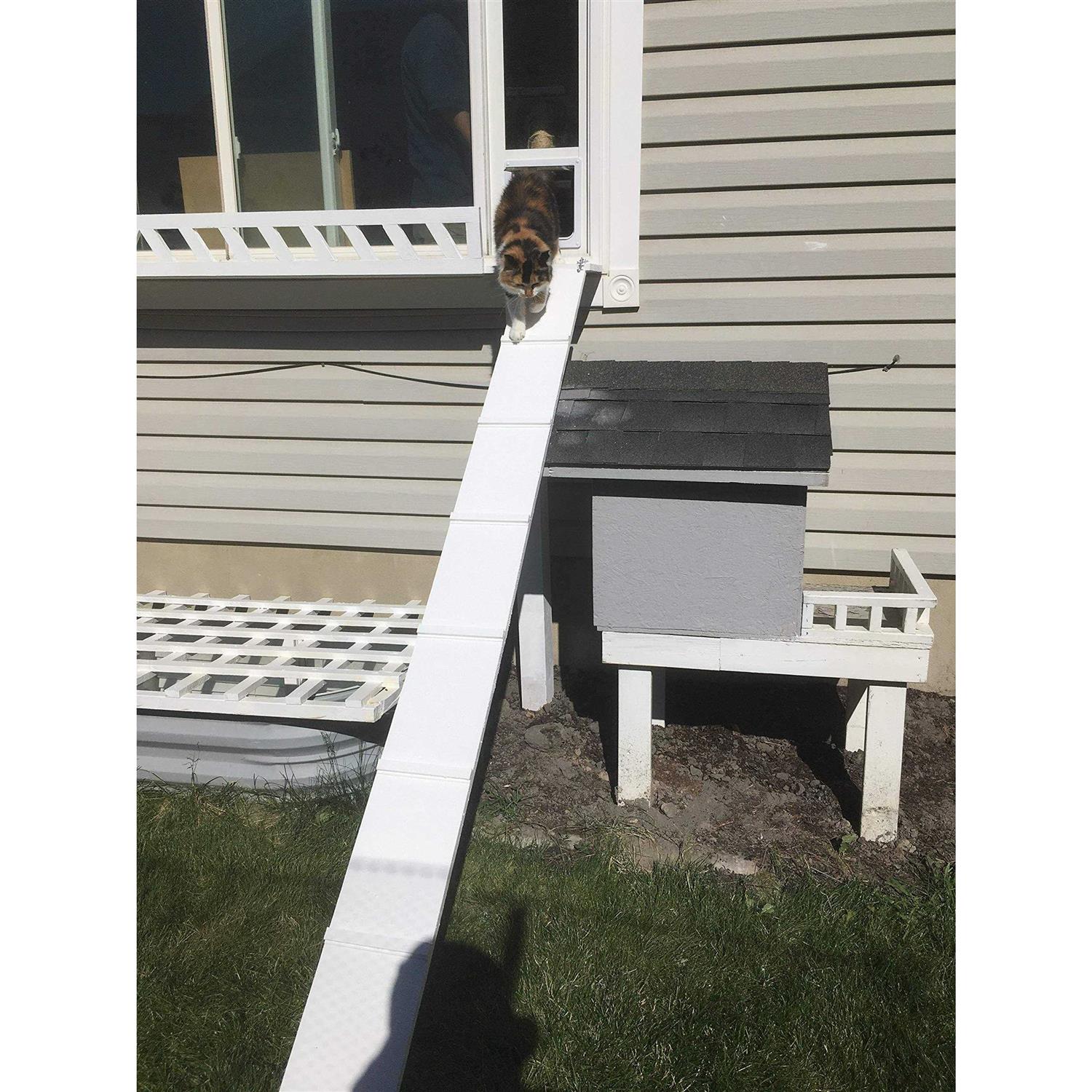 Whiskers and Windows cat Door for Horizontal Sliding Windows Great for Cats - Nail Gallerys