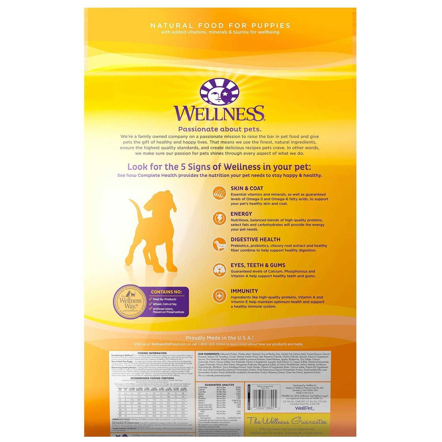 Wellness Complete Health Puppy Food Chicken - Nail Gallerys