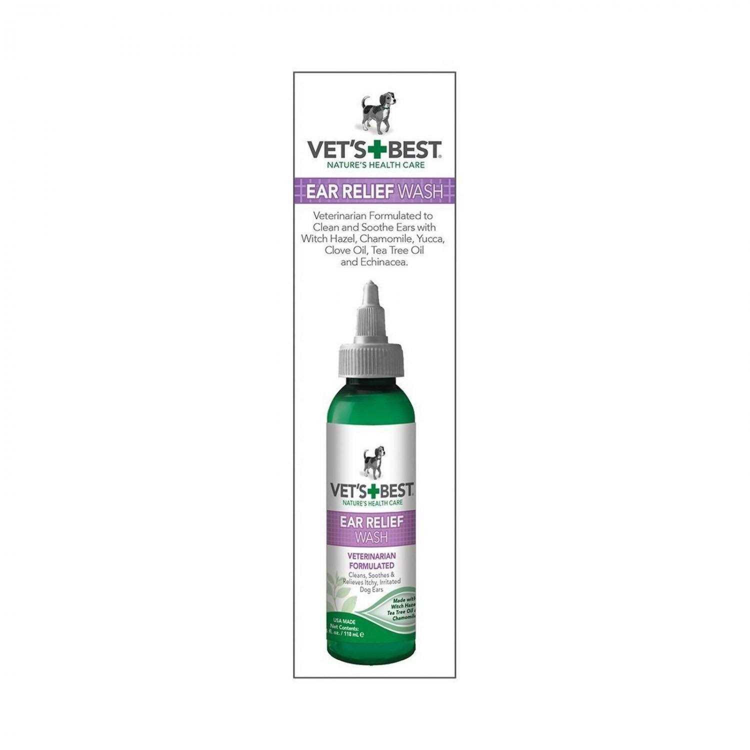 Vet’s Best Ear Relief Wash and Dry - Nail Gallerys