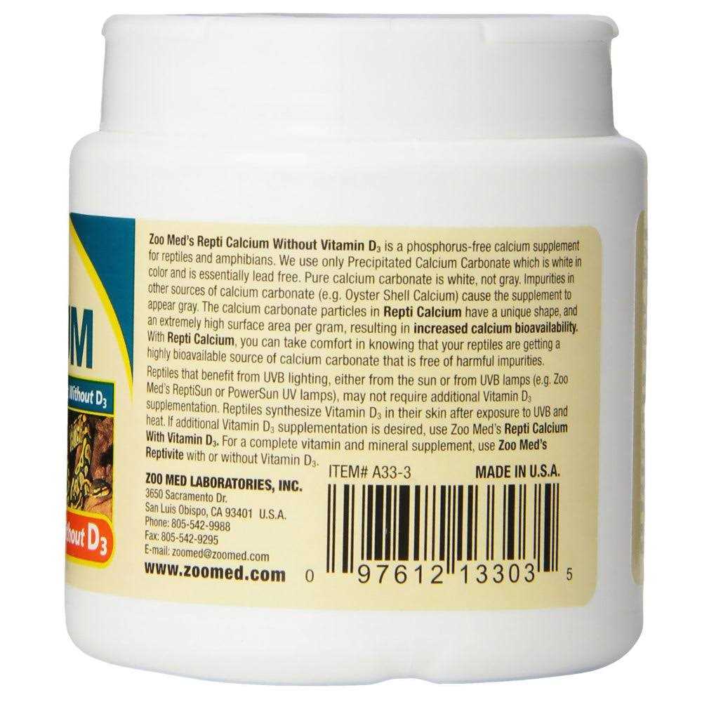 Zoo Med Repti Calcium without D3 - Nail Gallerys
