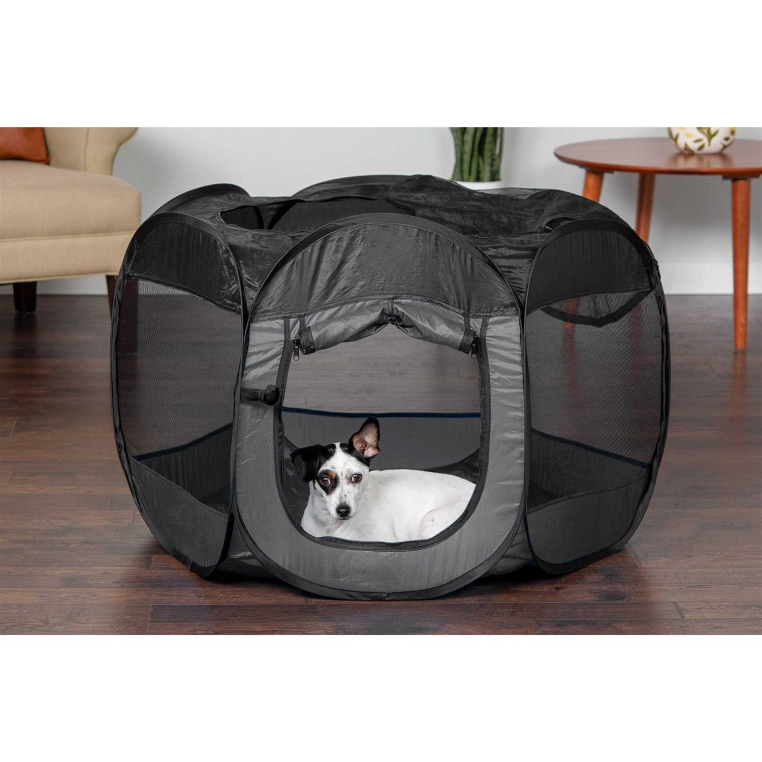 FurHaven Mesh Pet Playpen - Nail Gallerys