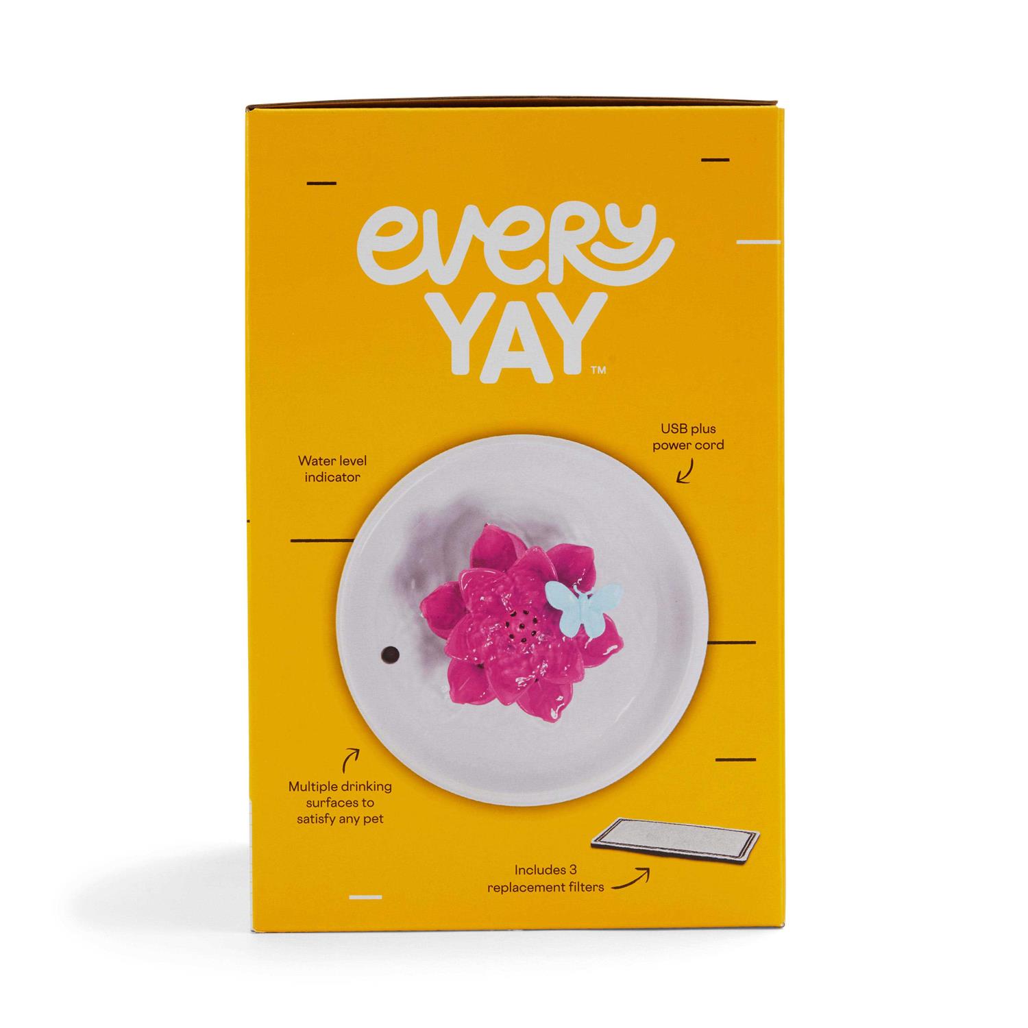 EveryYay Floral Top Cat Fountain 12 Cups - Nail Gallerys
