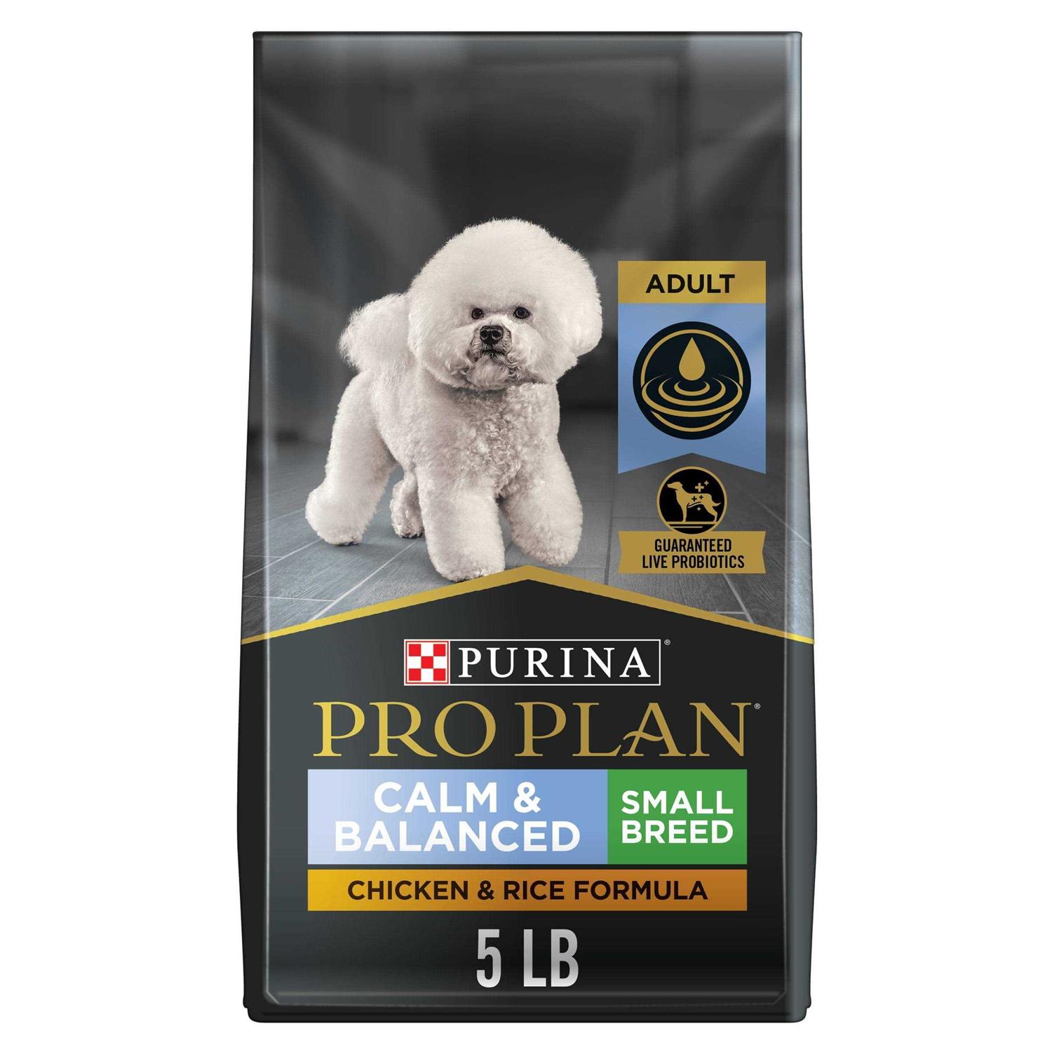 Purina Pro Plan Calm Balanced Adult Small Breed Chicken Rice Formula Dry Dog Food - Nail Gallerys