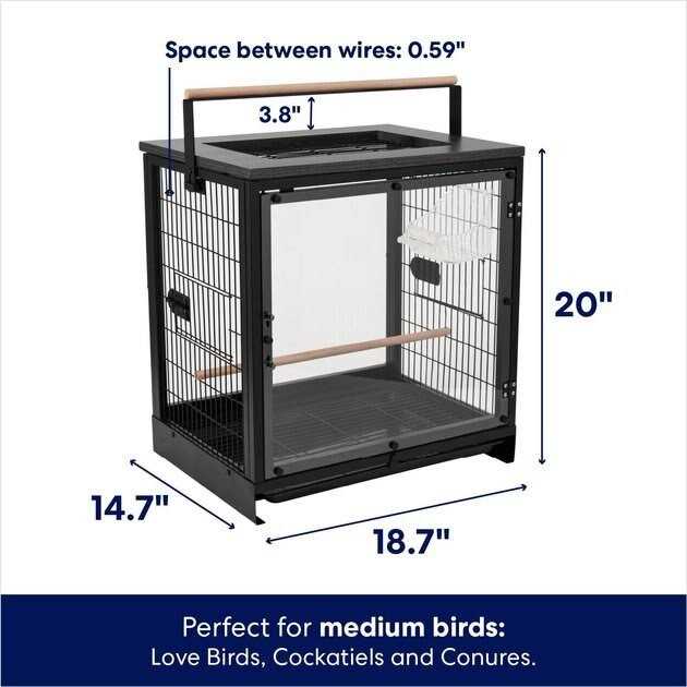 Frisco Sweet Retreat Pet Bird Carrier - Nail Gallerys