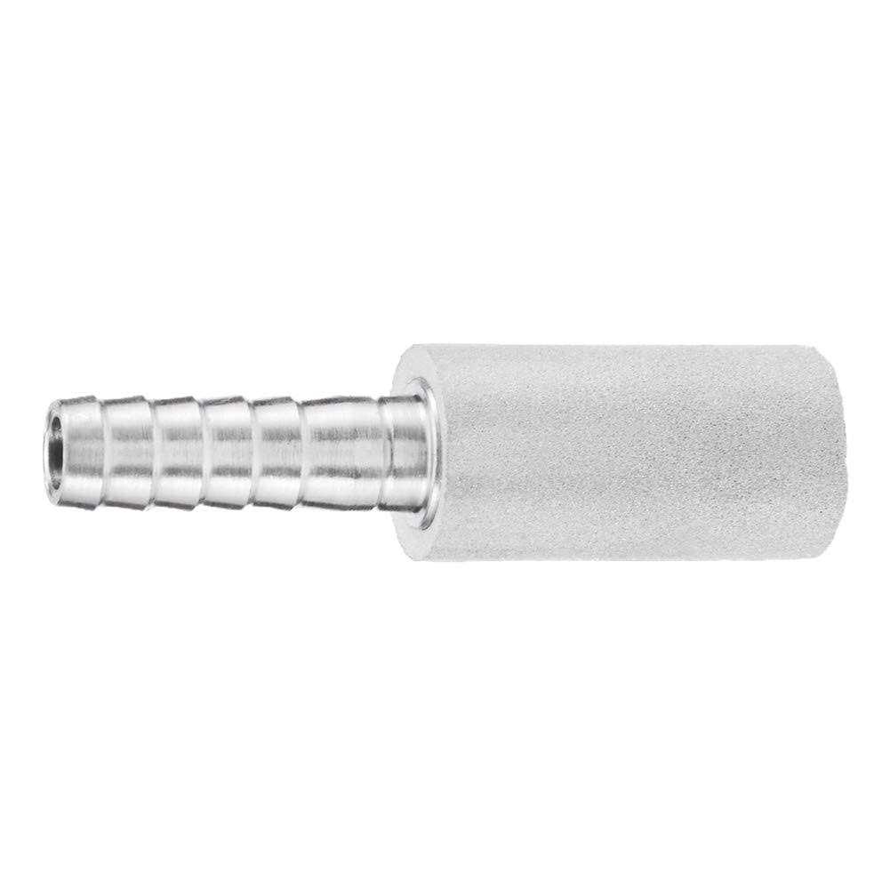 JoyTube Stainless Steel Aeration Stone 0.5 Micron Diffusion Stone with 1/4 Hose Barb - Nail Gallerys