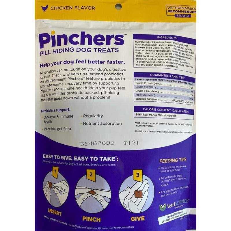 VetriScience Pinchers Pill Hiding Dog Treats - Nail Gallerys