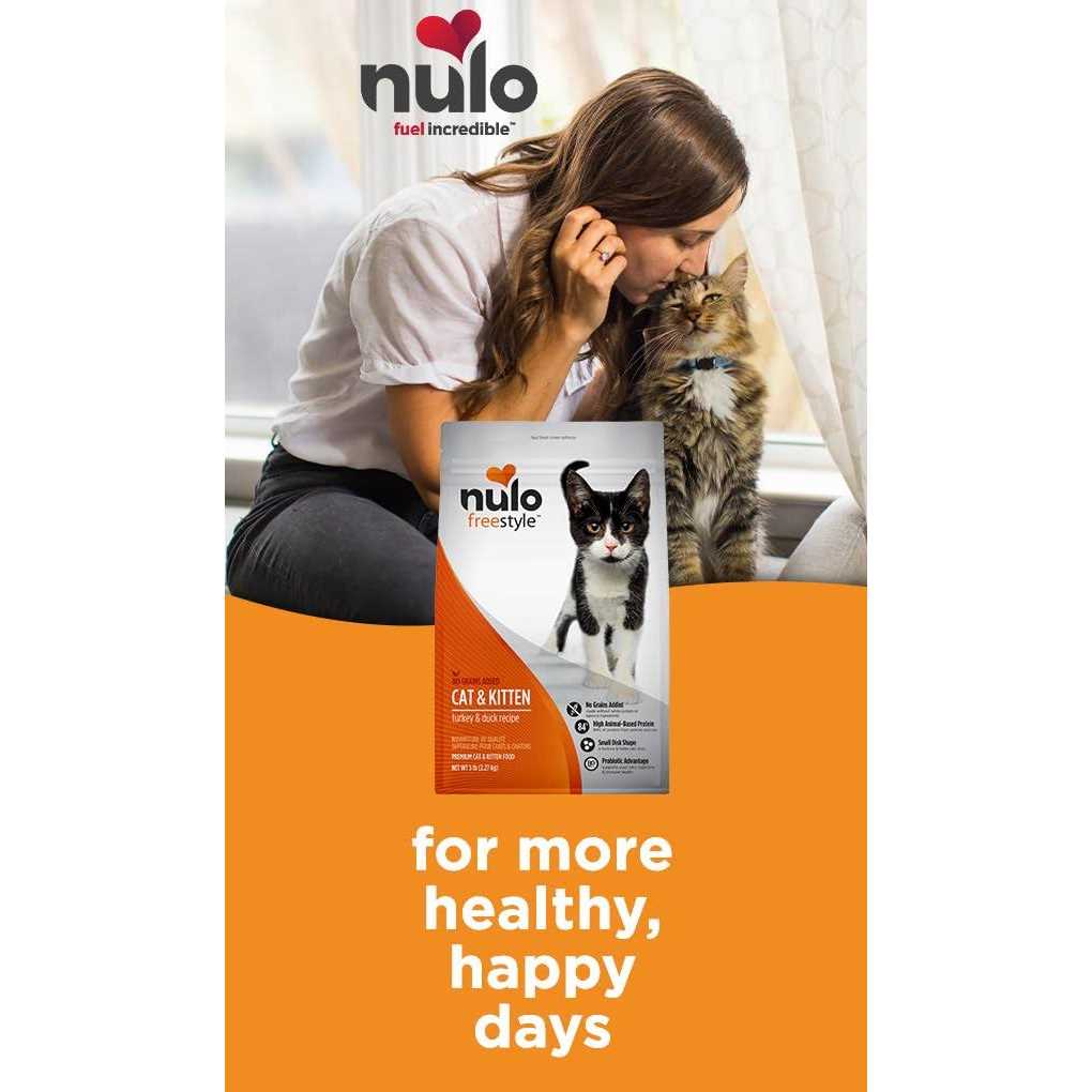 Nulo Freestyle Turkey & Duck Recipe Grain-Free Dry Cat & Kitten Food - Nail Gallerys