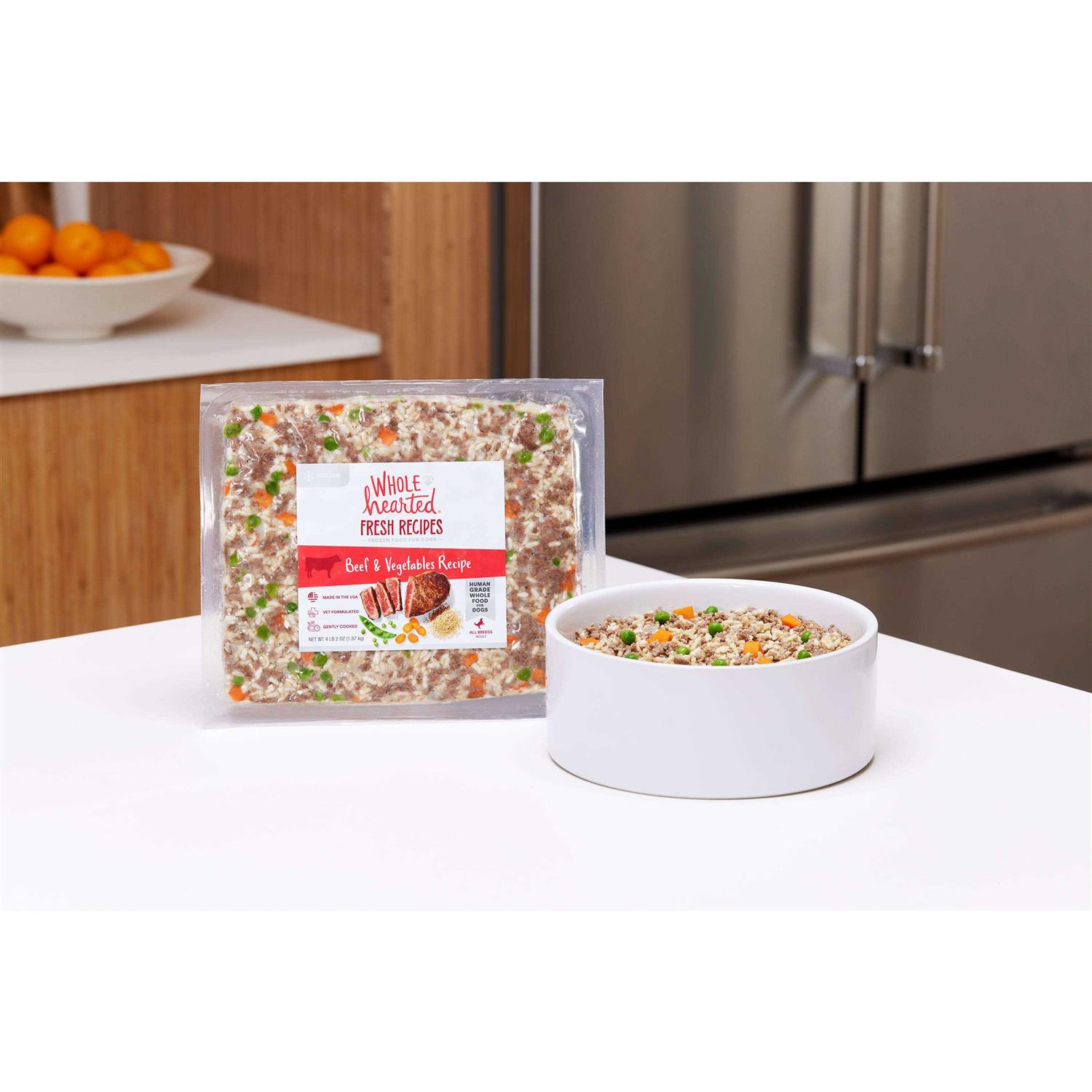 WholeHearted Fresh Frozen Beef Recipe Dog Food - Nail Gallerys