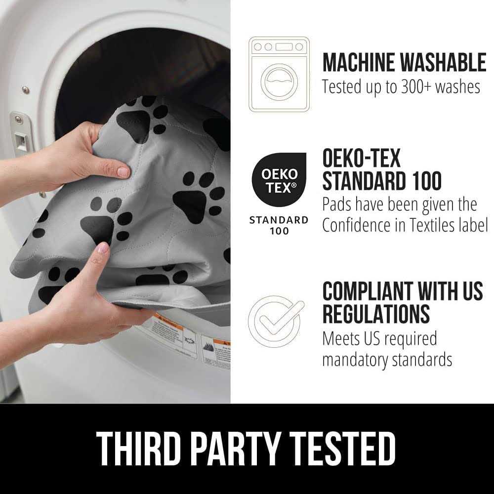 Gorilla Grip Reusable Puppy Pads 40×26 Slip Resistant Pet Crate Mat - Nail Gallerys