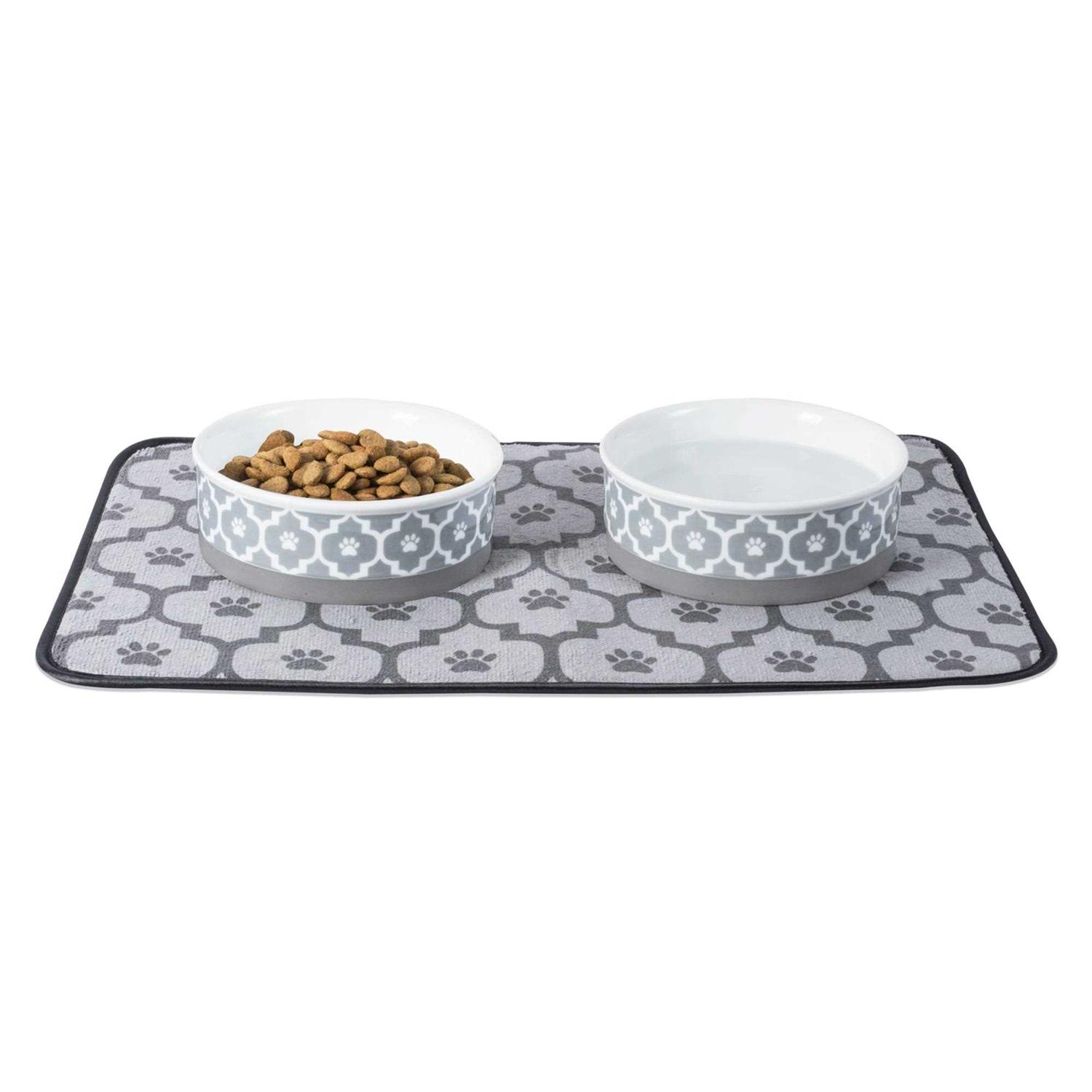 Bone Dry Lattice Pet Bowl - Nail Gallerys