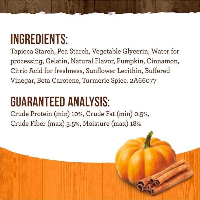 Merrick Dog Fresh Kisses Pumpkin Cinnamon - Nail Gallerys