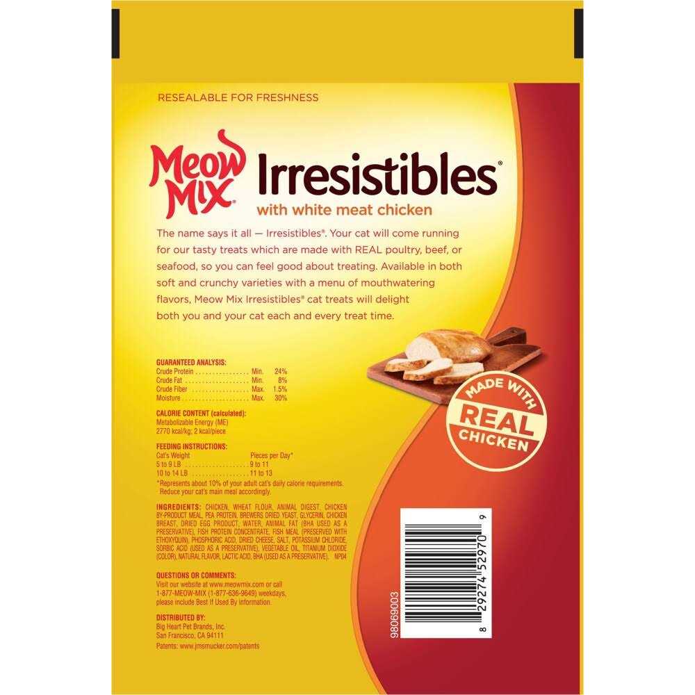 Meow Mix Irresistibles Cat Treats Soft - Nail Gallerys