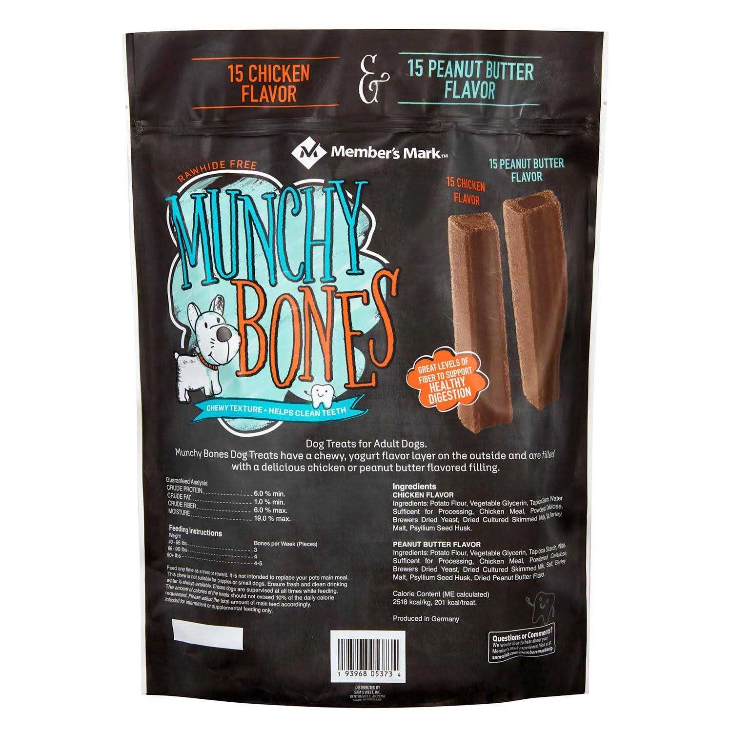 Member’s Mark Munchy Bones Dog Treats for Adult Dogs - Nail Gallerys