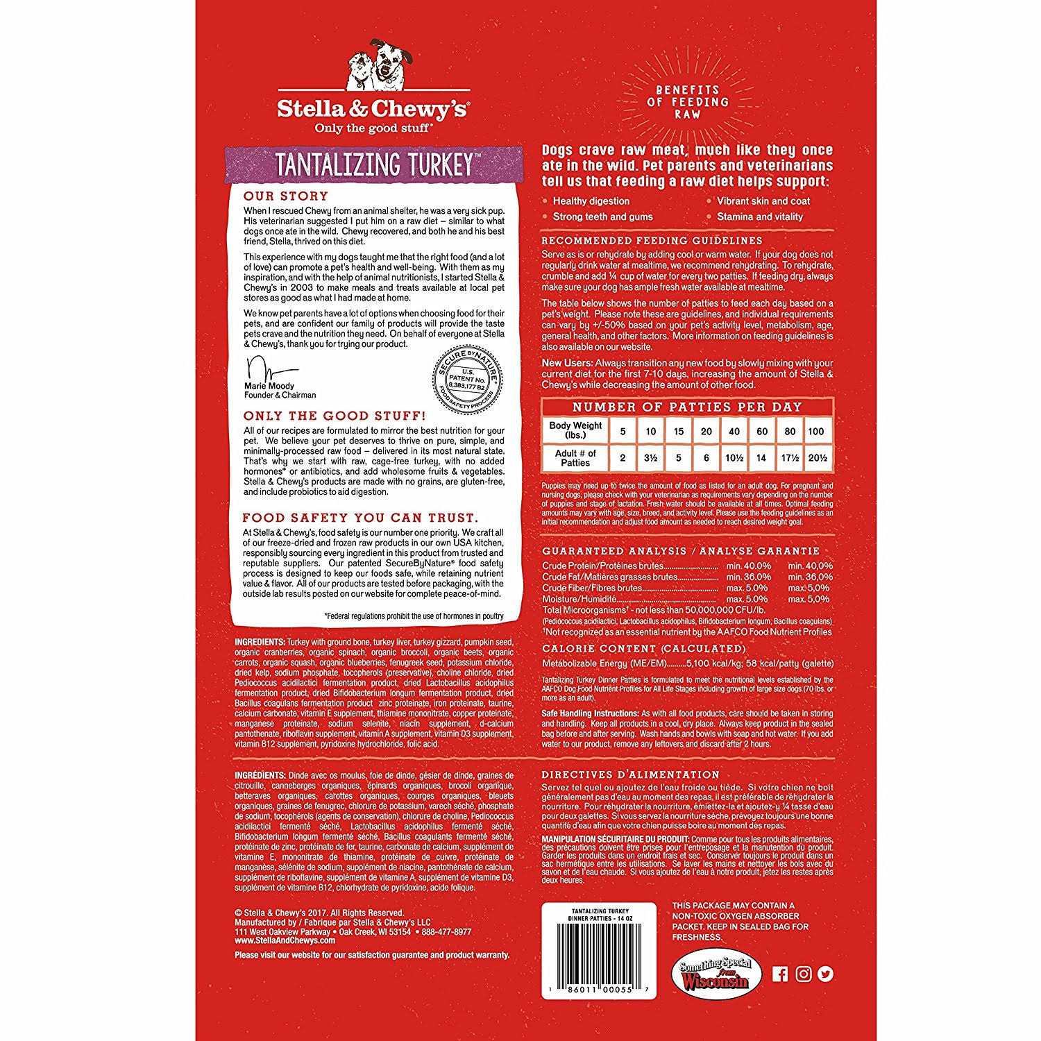 Stella Chewy’s Freeze Dried Tantalizing Turkey Dinner Patties Dog Food - Nail Gallerys