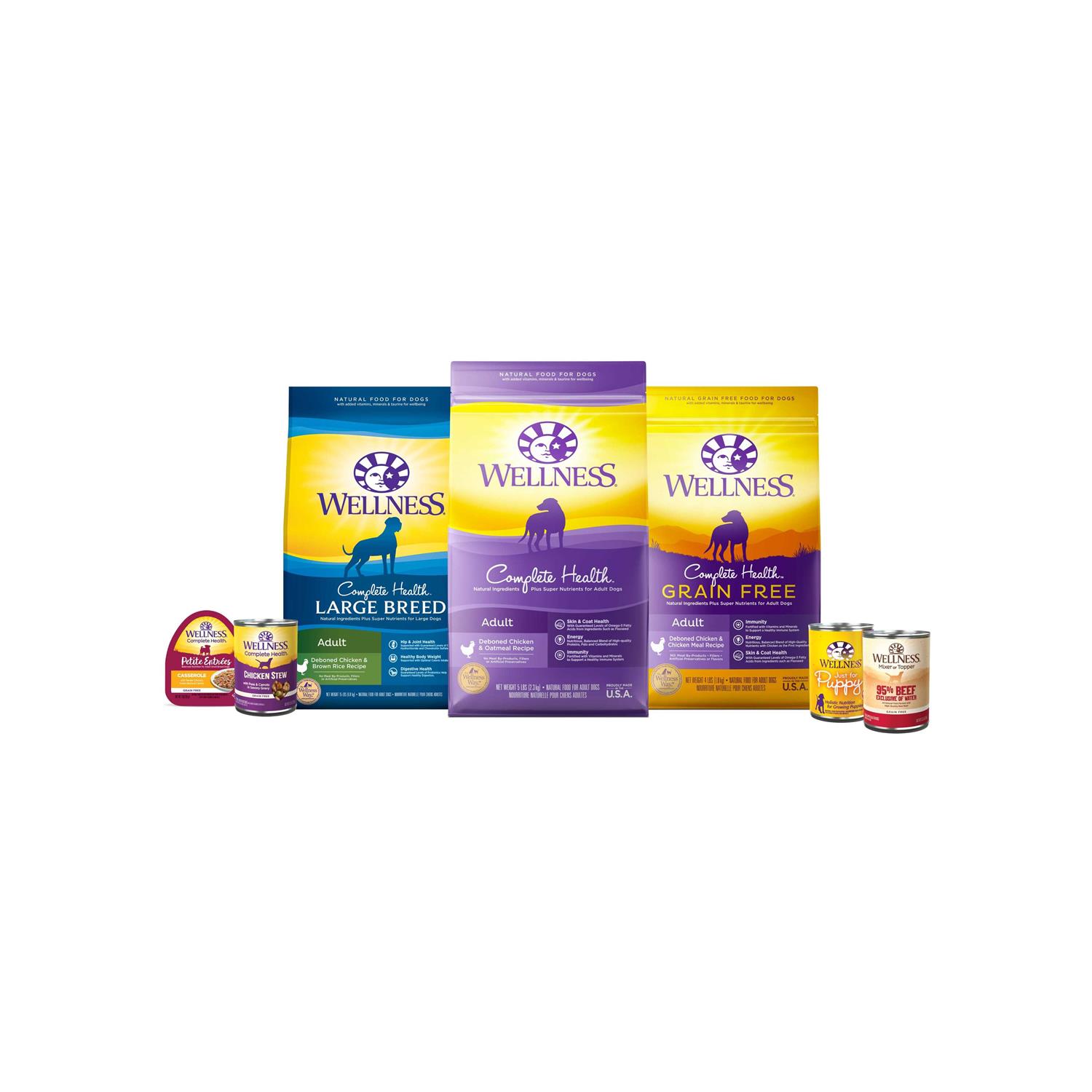 Wellness Grain Free Complete Health Small Breed Deboned Turkey Chicken & Salmon Dry Dog Food - Nail Gallerys