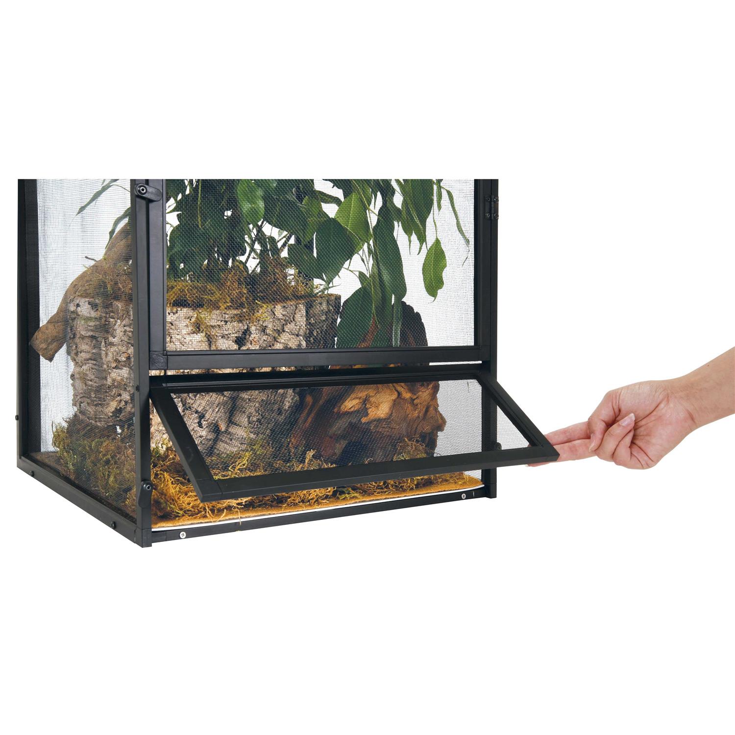 Zoo Med Reptibreeze Open Air Aluminum Screen Cage - Nail Gallerys
