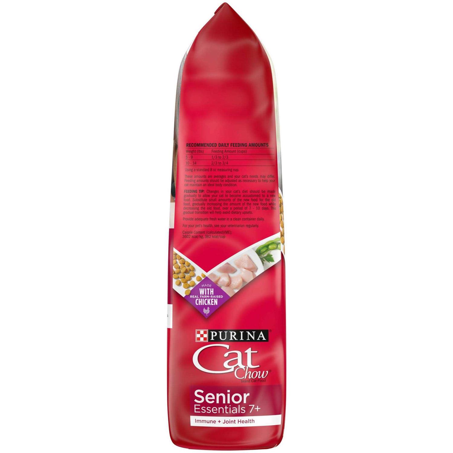 Purina Cat Chow Senior Essentials 7+ Immune + Joint Health Dry Cat Food - Nail Gallerys