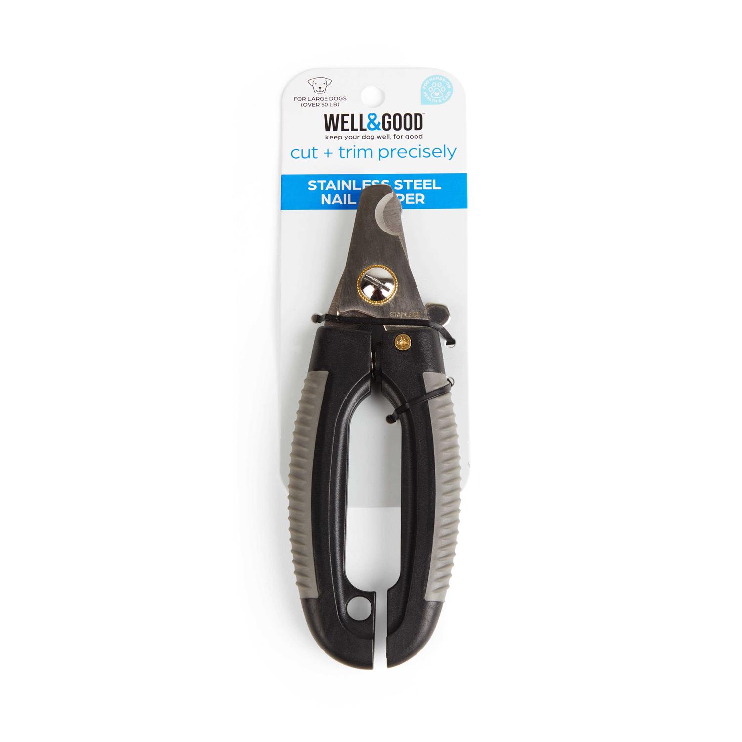 Well & Good Stainless Steel Nail Clippers for Large Dogs - Nail Gallerys