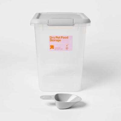 up & up Pet Food Storage Tub with Built-in Scoop - Nail Gallerys