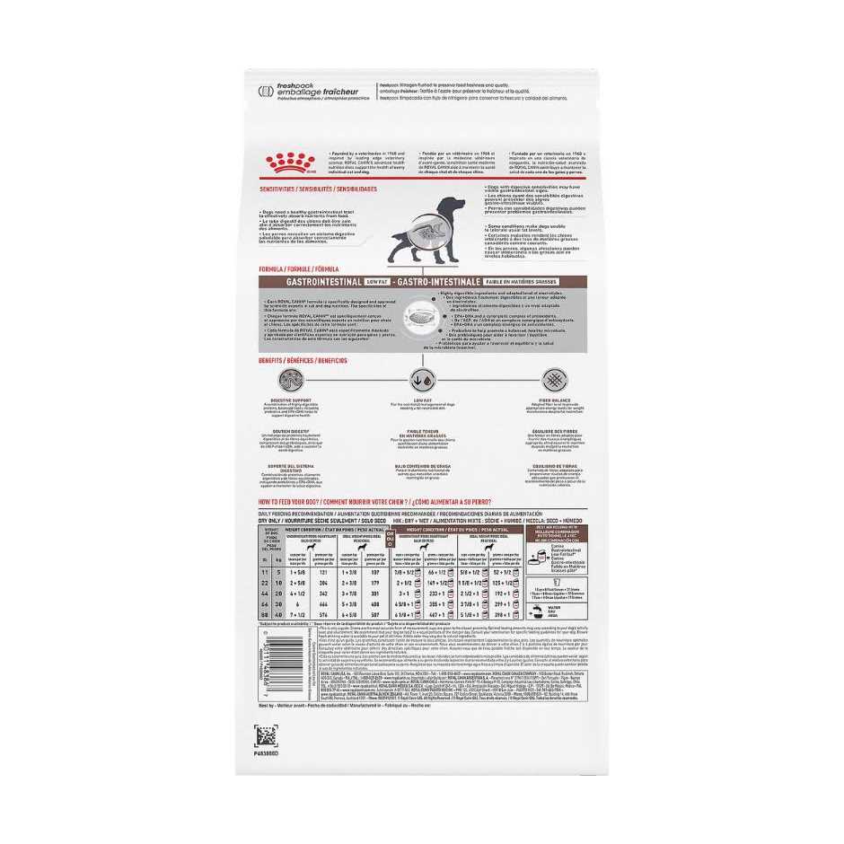 Royal Canin Veterinary Diet Canine Gastrointestinal Low Fat Dry Dog Food - Nail Gallerys