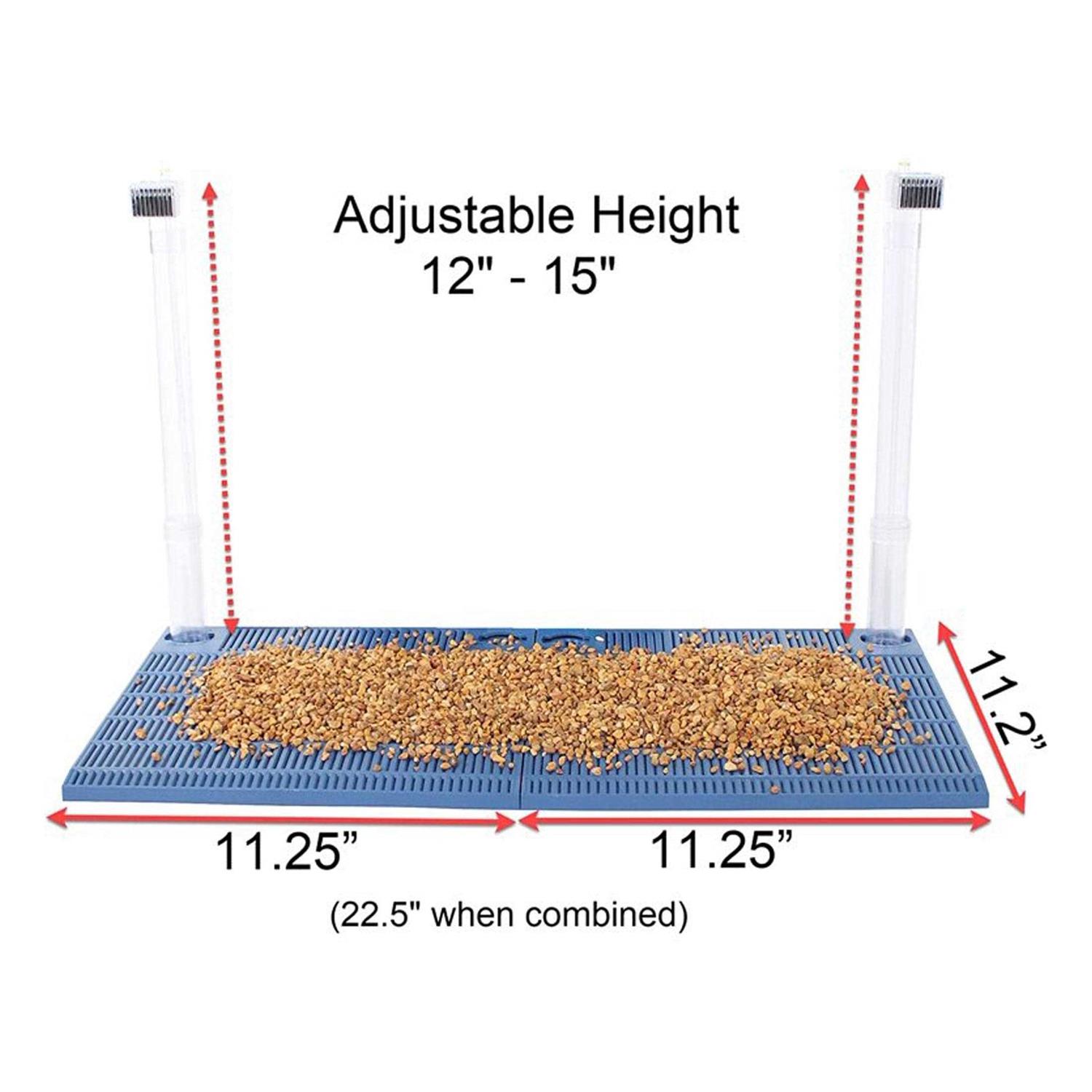 Penn-Plax Clear-Free Premium Under Gravel Aquarium Filter for 15 20 Gallon Tanks - Nail Gallerys