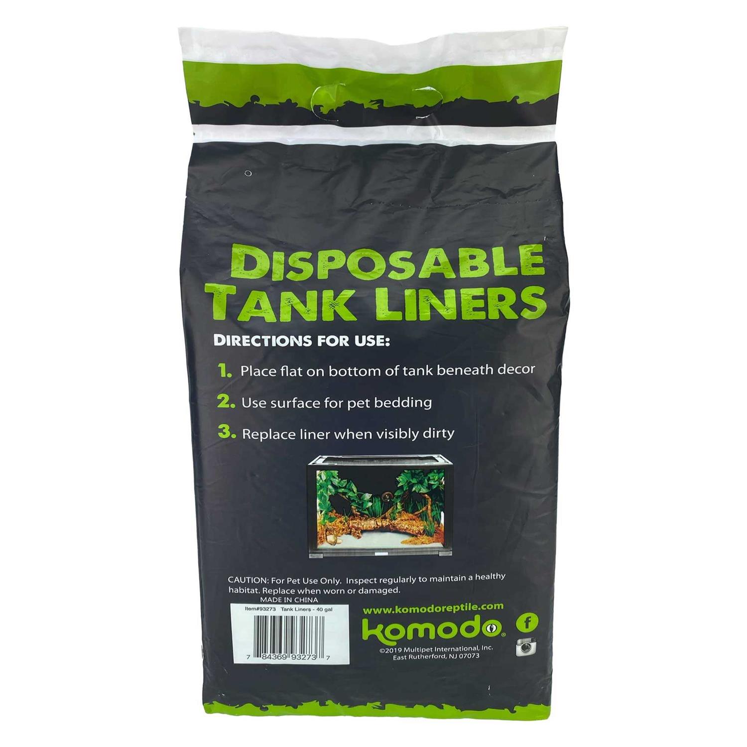 Komodo Repti-Pads Disposable Tank Liners 12 x - Nail Gallerys