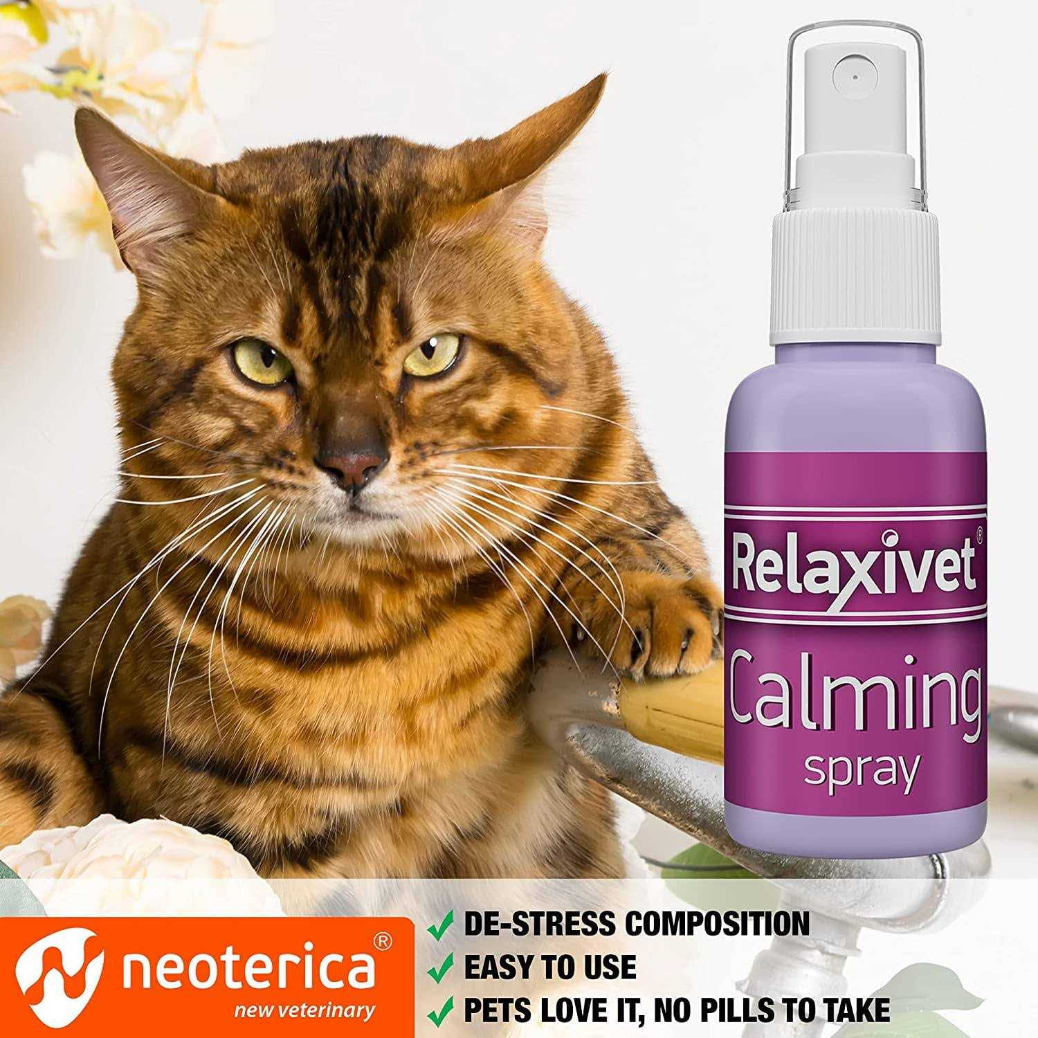 Relaxivet Pheromone Calming Spray for Cats and Dogs - Nail Gallerys