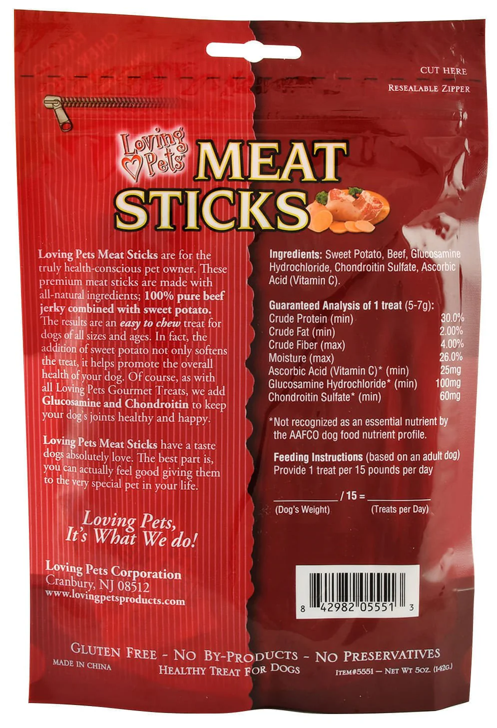 Loving Pets 100% All Natural Meat Sticks - Nail Gallerys