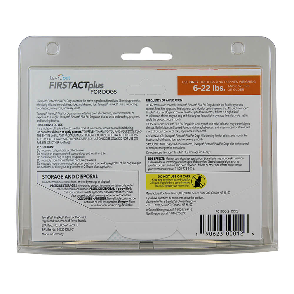 TevraPet FirstAct Plus for Dogs, 3 Month Supply - Nail Gallerys