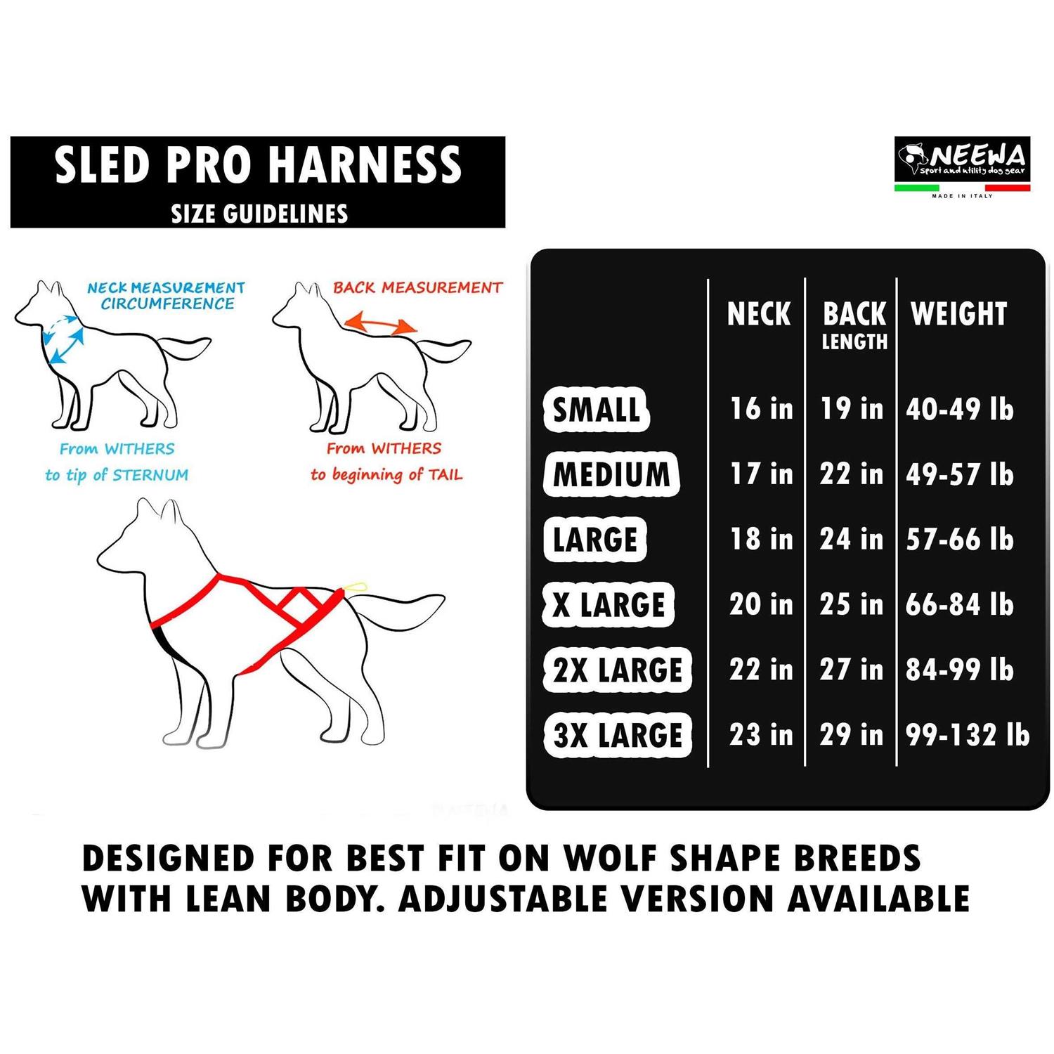 Neewa Sled Pro Harness Dog Pulling Harness Husky Harness - Nail Gallerys