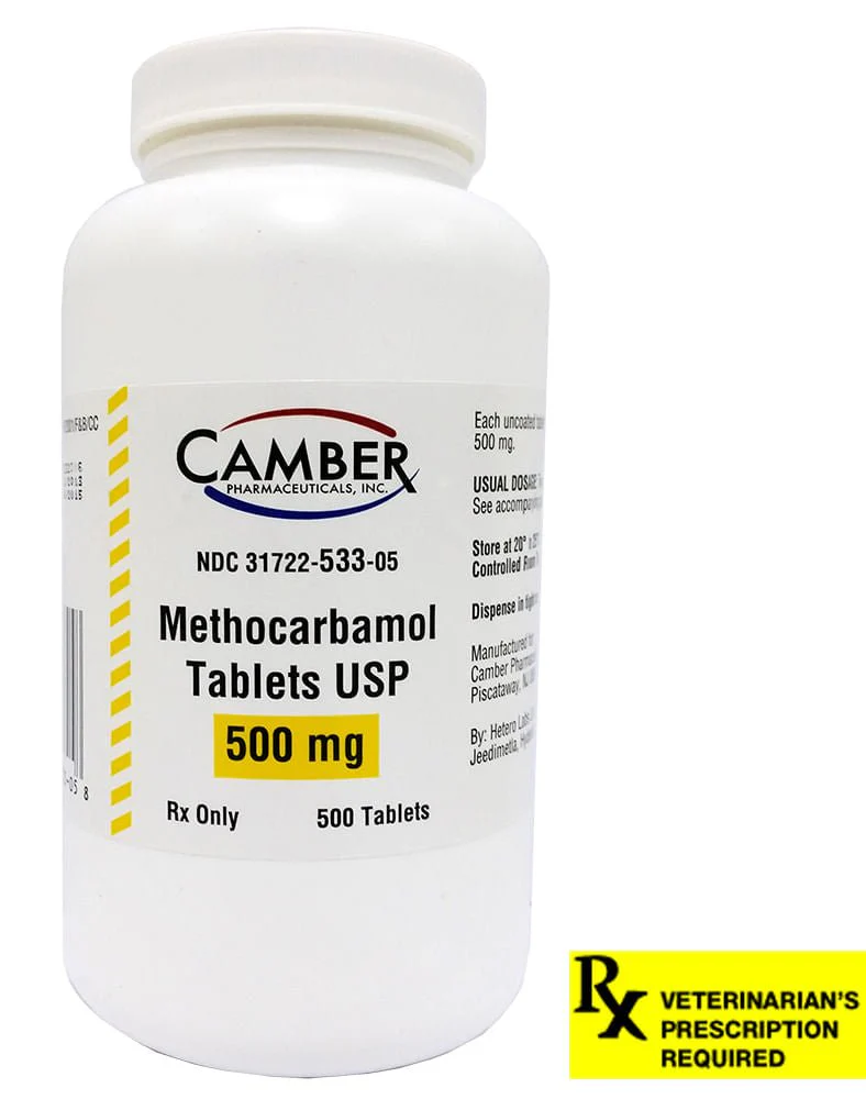 Rx Methocarbamol (Generic) Tablets for Dogs, Cats, & Horses - Nail Gallerys